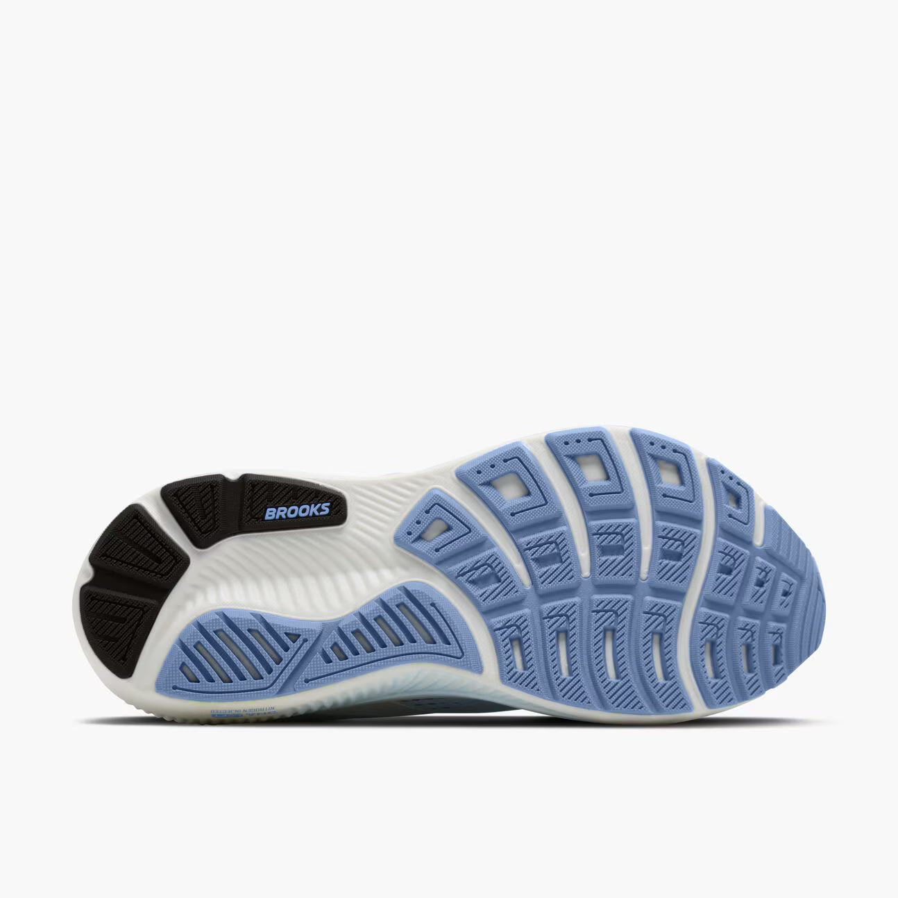Brooks Ghost 18 Men's Wide - White/Black/Open Air