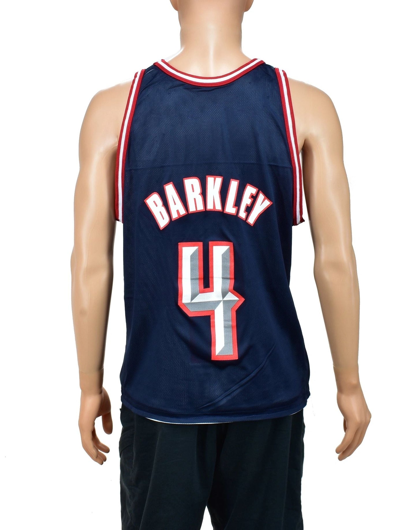 Houston Rockets Charles Barkley Reversible Champion Jersey Size 40