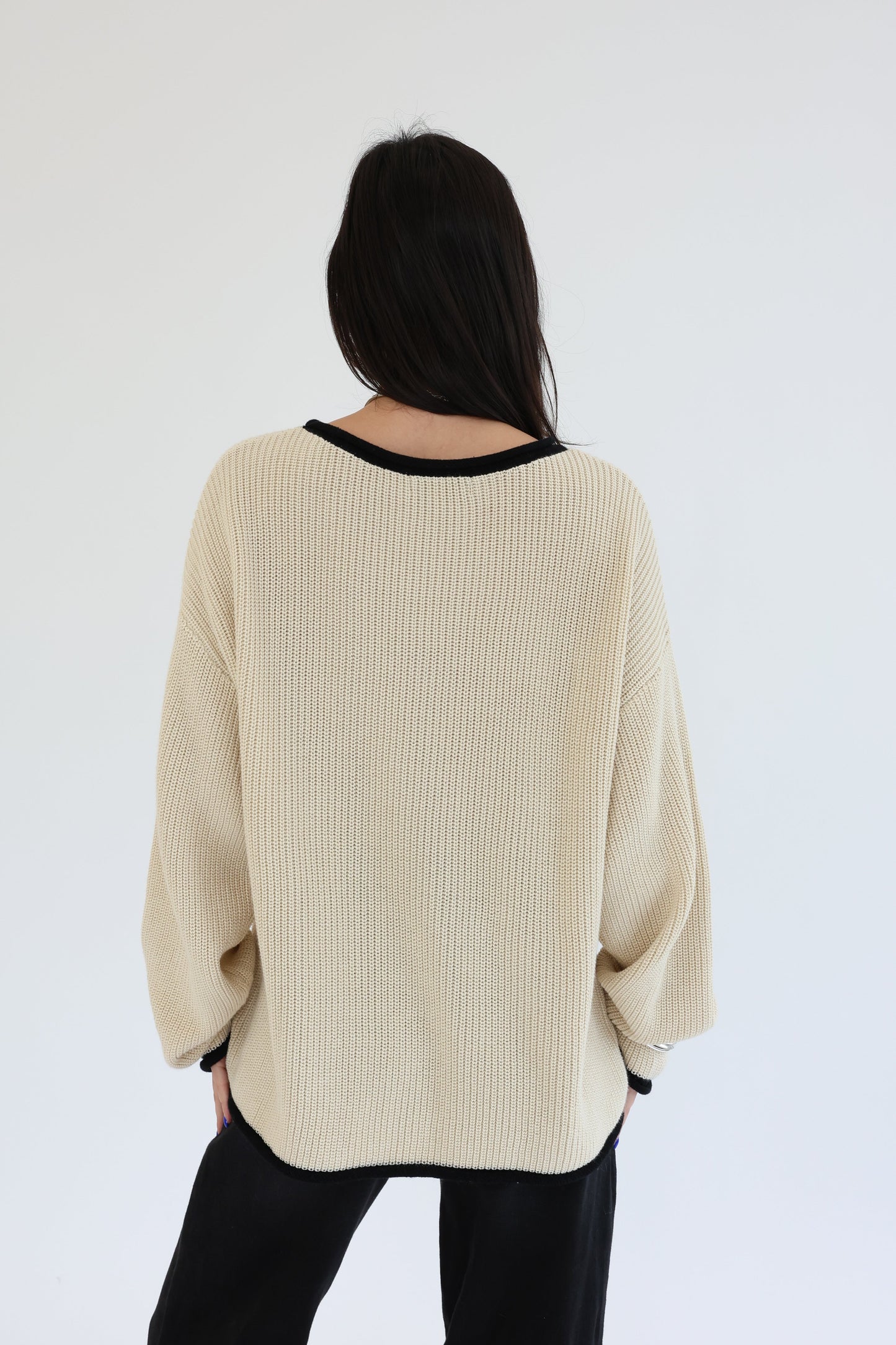 Fran Sweater in Oatmeal
