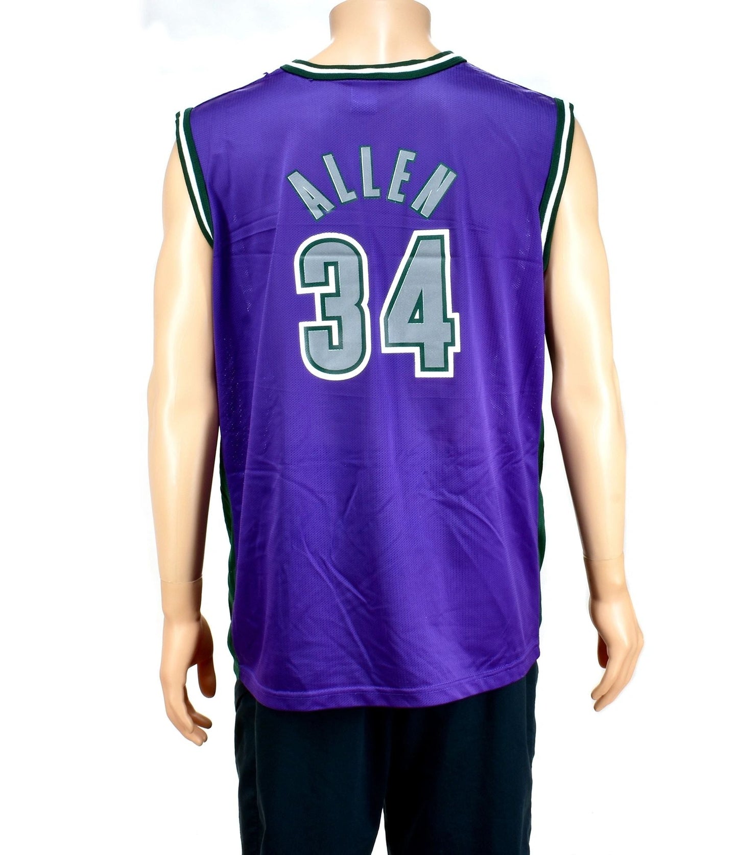 Milwaukee Bucks Ray Allen Champion Jersey Sz. 44