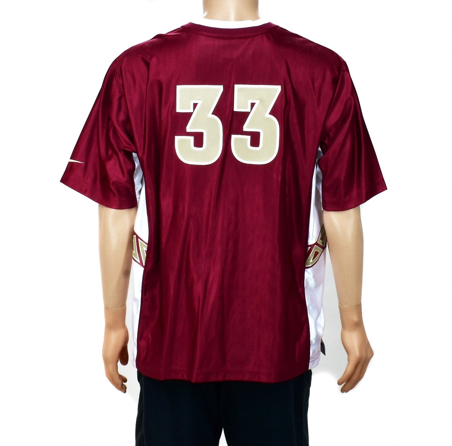Florida State Nike Seminoles FSU Authentic Basketball Warm-Up Game Shirt Size Large