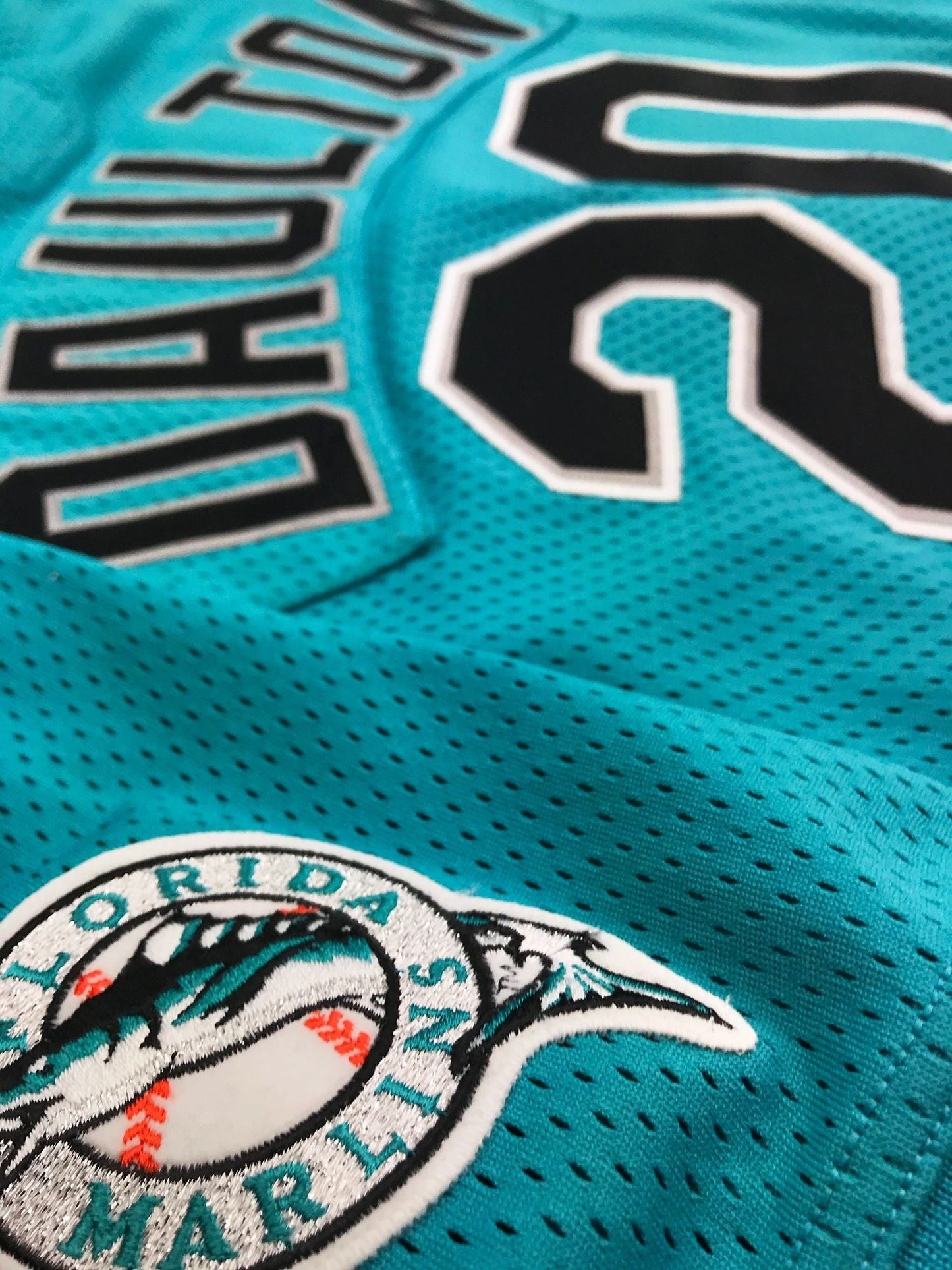 Florida Marlins Darren Daulton Majestic Authentic Game BP Jersey