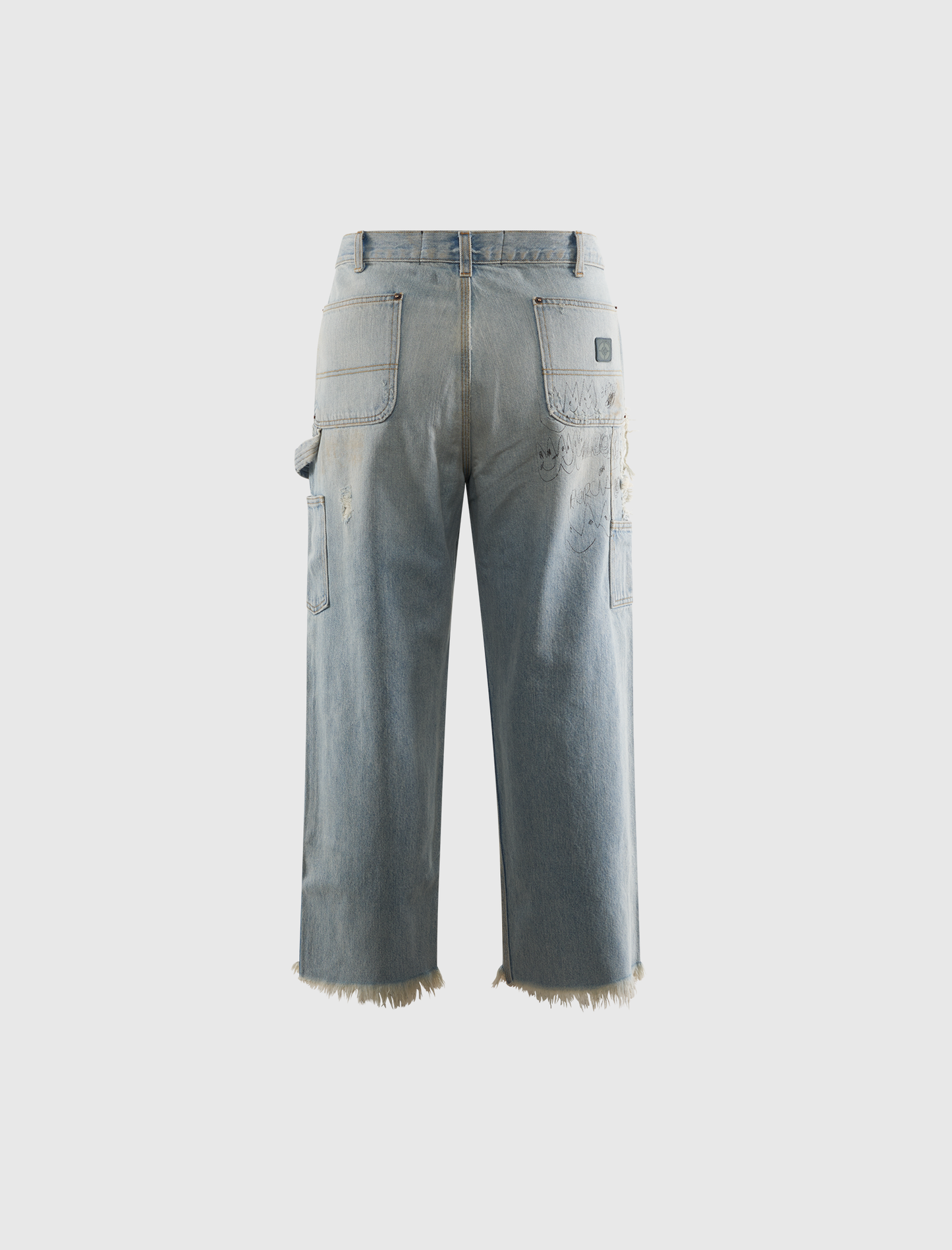 BUSTED DBL KNEE JEAN
