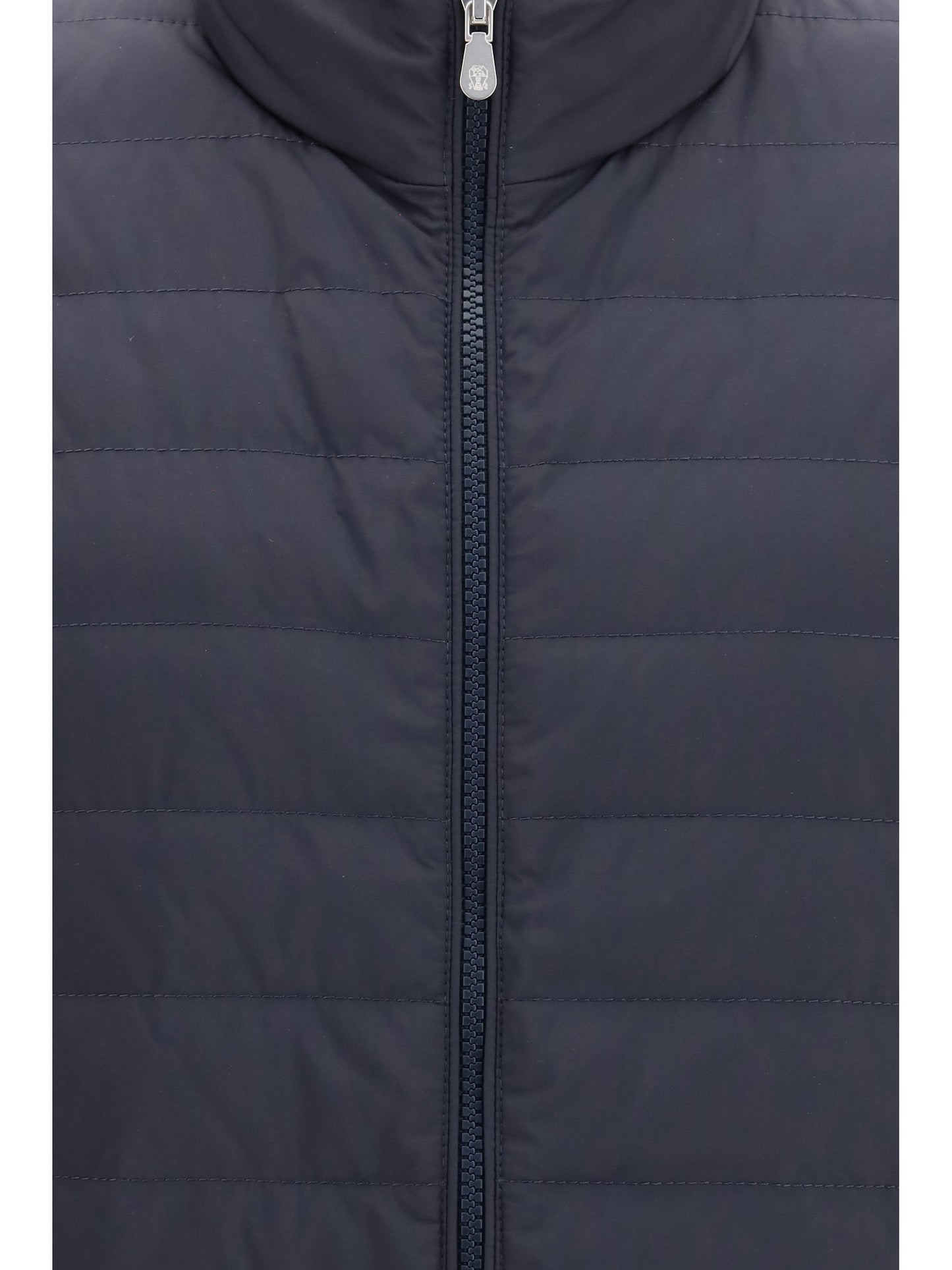 Brunello Cucinelli Padded Gilet — Navy