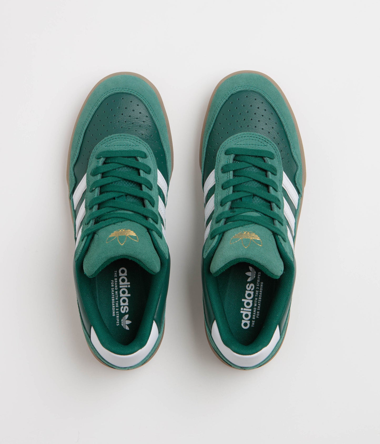 Adidas Tyshawn II Shoes - Collegiate Green / FTWR White / Gum5