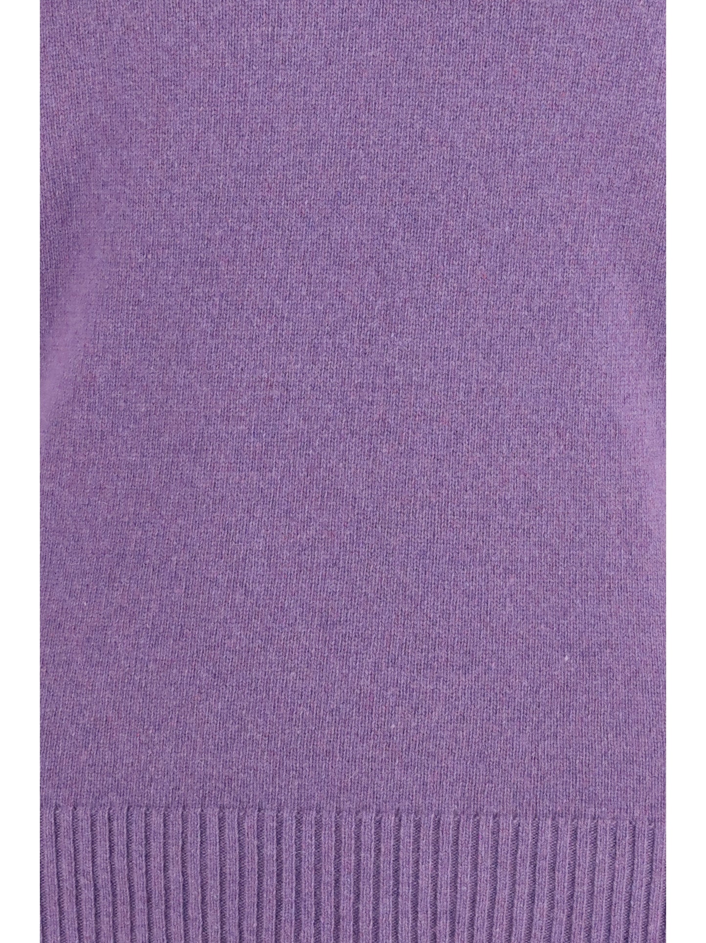 Brooksfield Crewneck Cashmere Sweater — Purple
