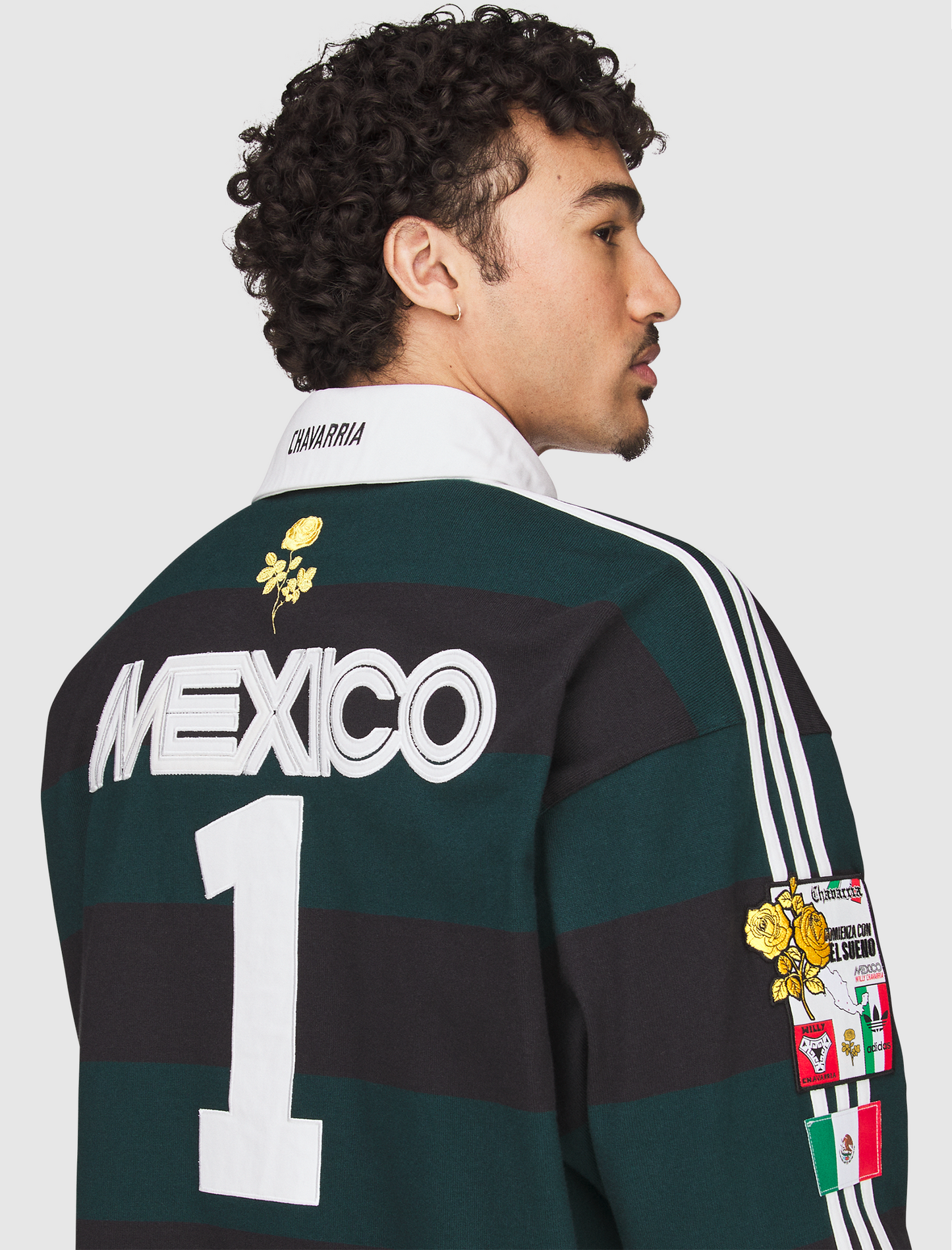 WILLY CHAVARRIA LONG SLEEVE RUGBY SHIRT