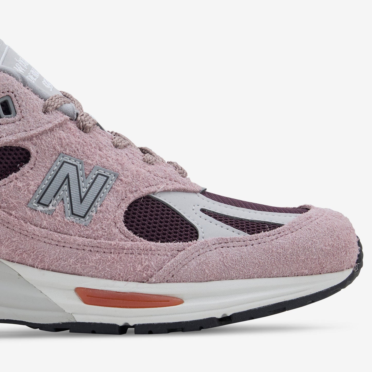 Made in UK 991v2 Deauville Mauve | Fig | Oyster Mushroom