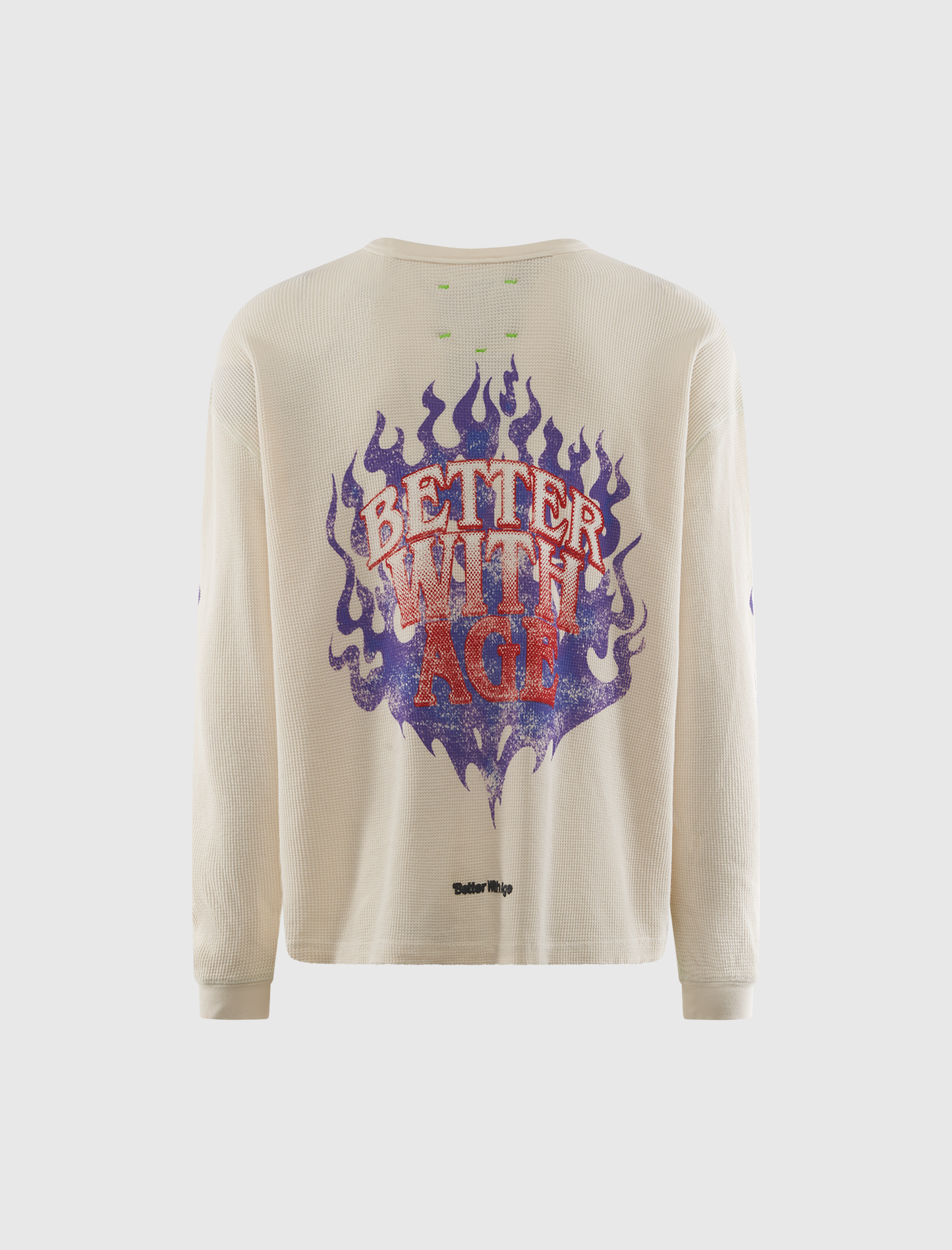 VANITY WAFFLE LONG SLEEVE TEE