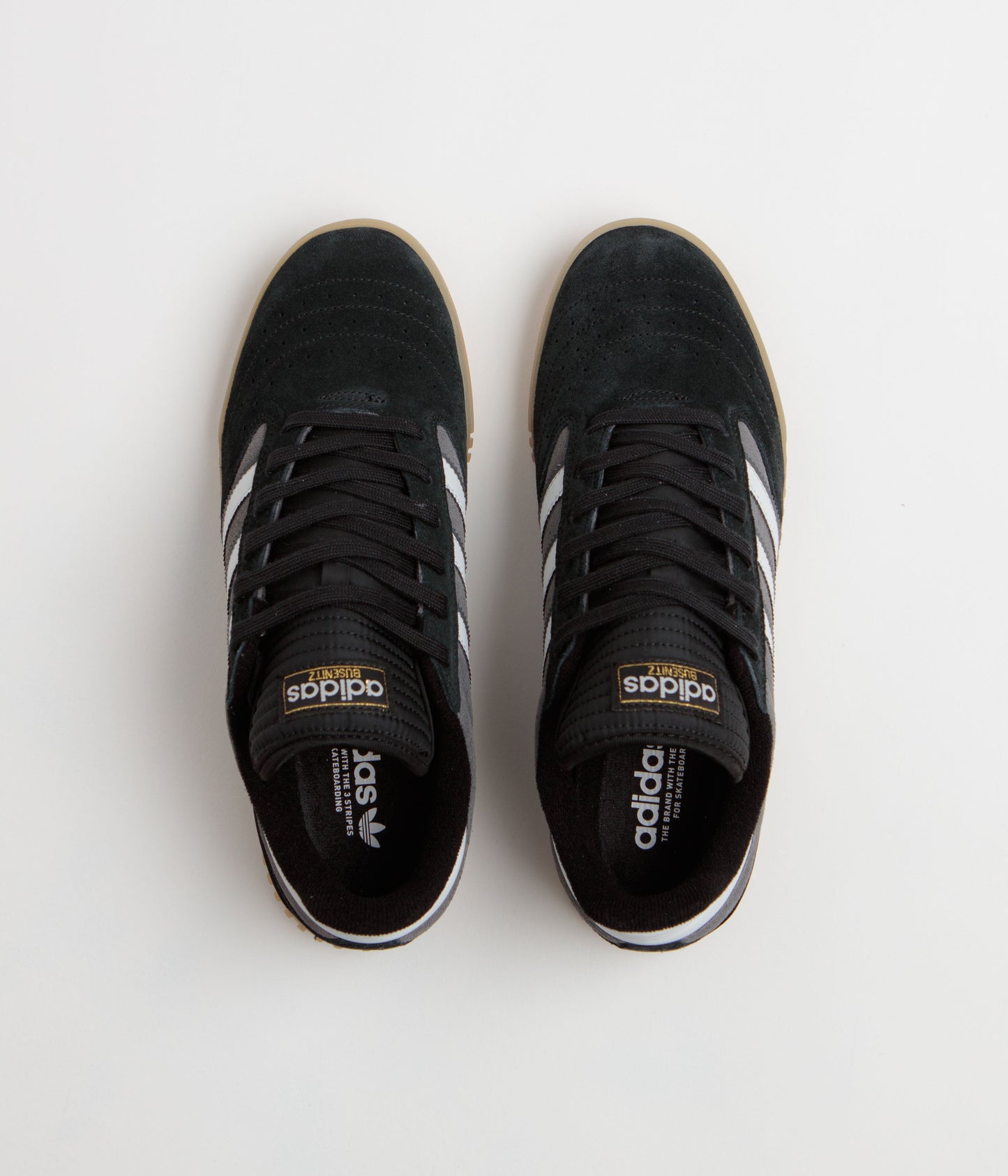 Adidas Busenitz Indoor Super Shoes - Core Black / Crystal White / Grey Four