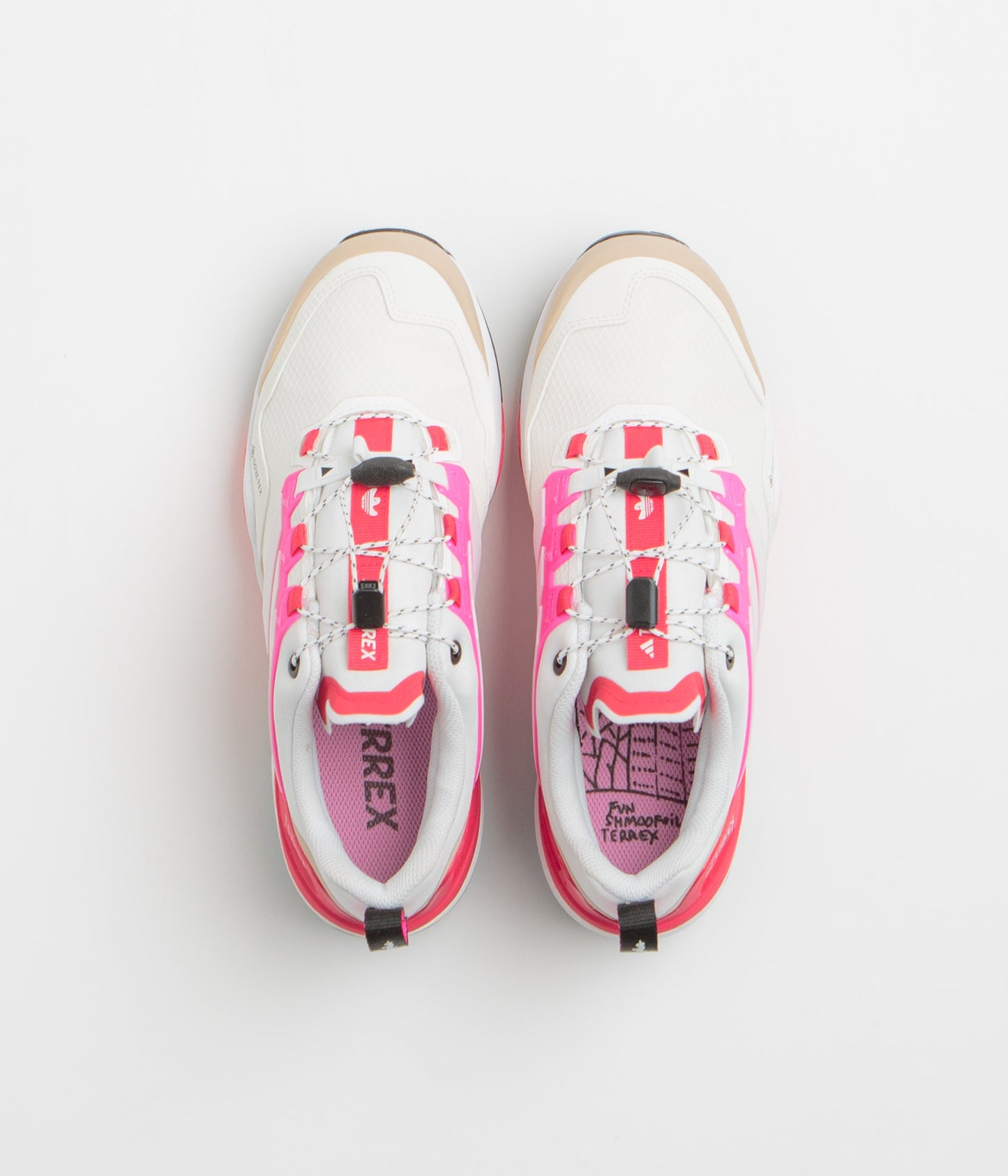Adidas Gonz x Terrex Skychaser Shmoofoil Gore-Tex Shoes - Bliss Pink / FTWR White / Lucid Pink