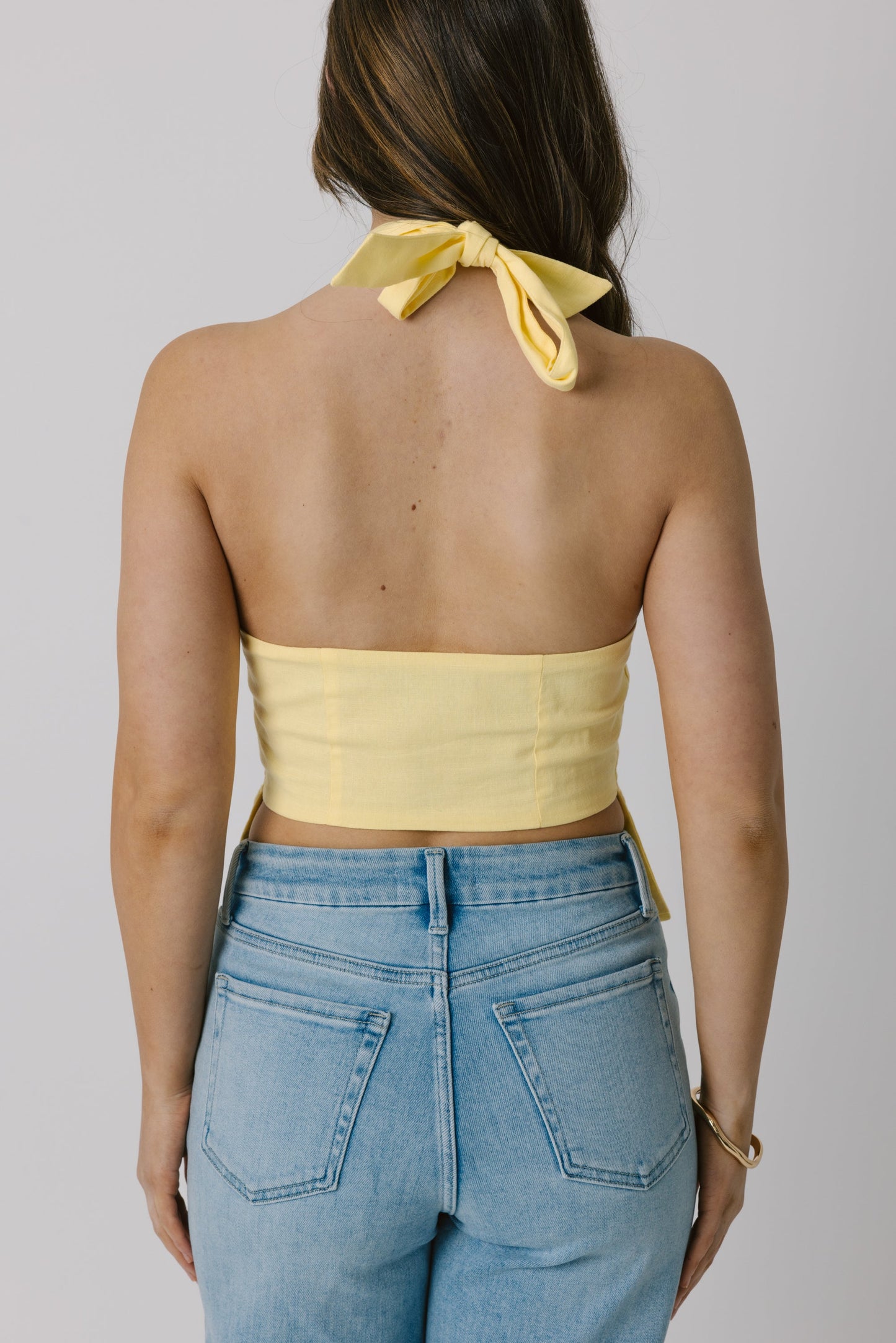 Into You Top in Yellow