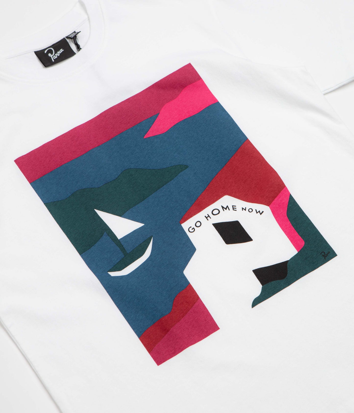 by Parra No Vacation T-Shirt - White