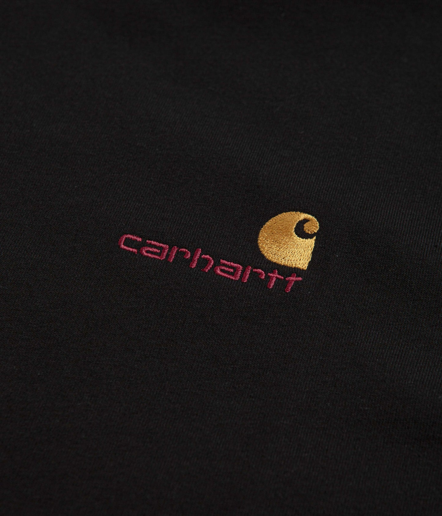 Carhartt American Script T-Shirt - Black