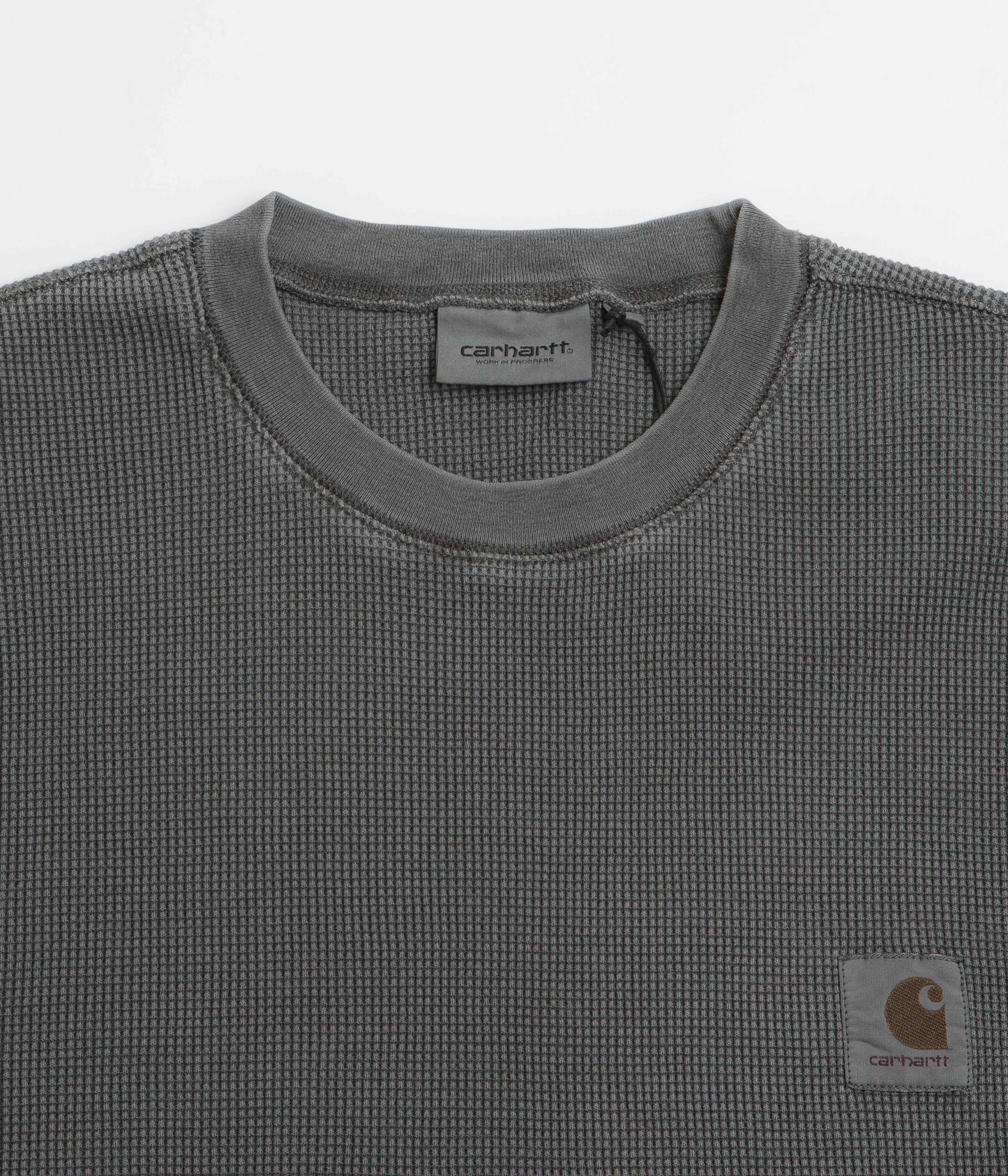 Carhartt Nelson Waffle T-Shirt - Black