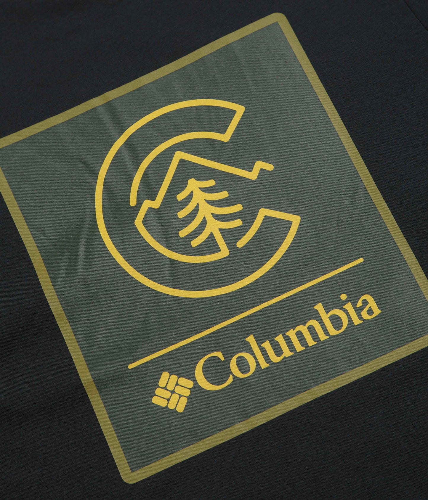 Columbia CSC Logo Back T-Shirt - Black / Linework C Badge