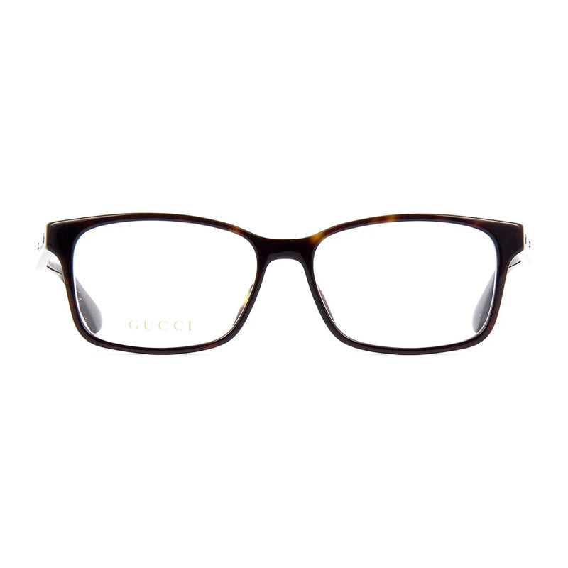 Gucci GG0826O005 Tortoiseshell Acetate Eyeglasses — Brown