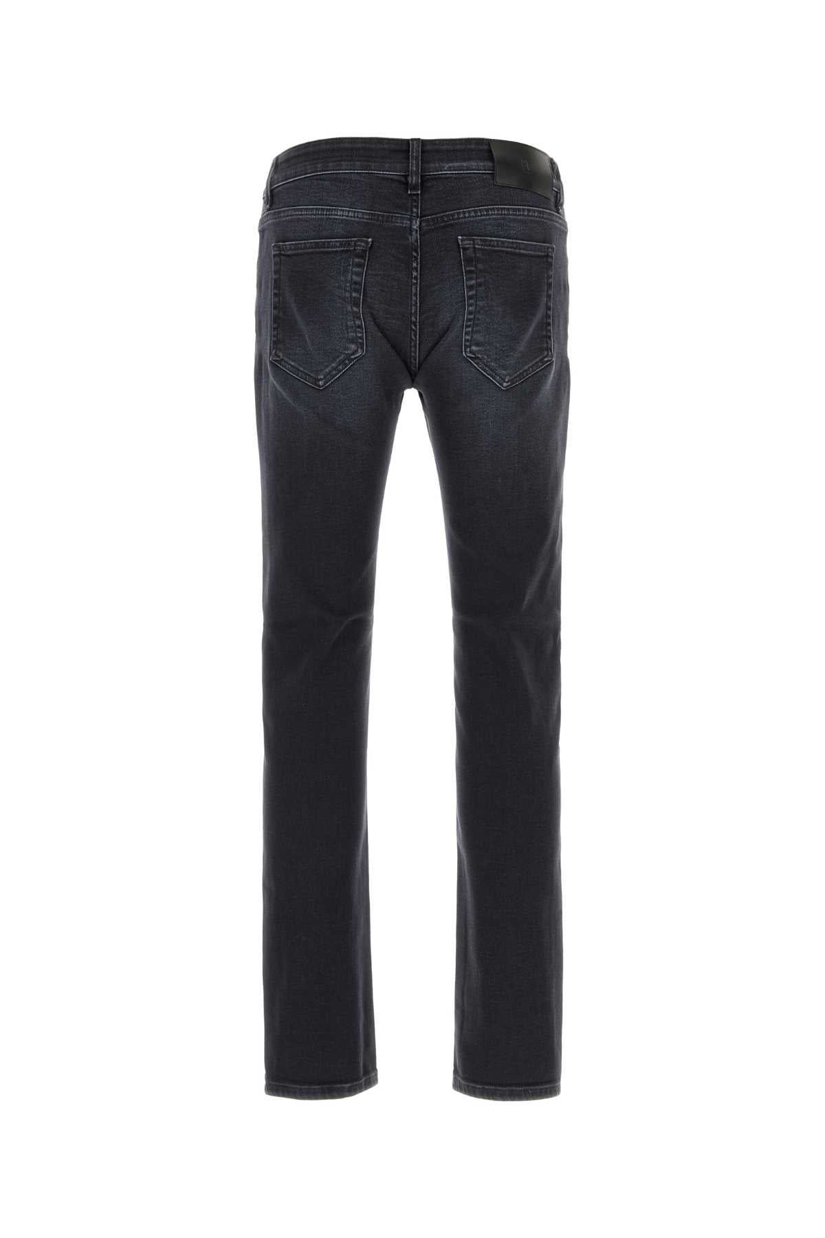 Pt Torino Stretch Denim Jeans — Black