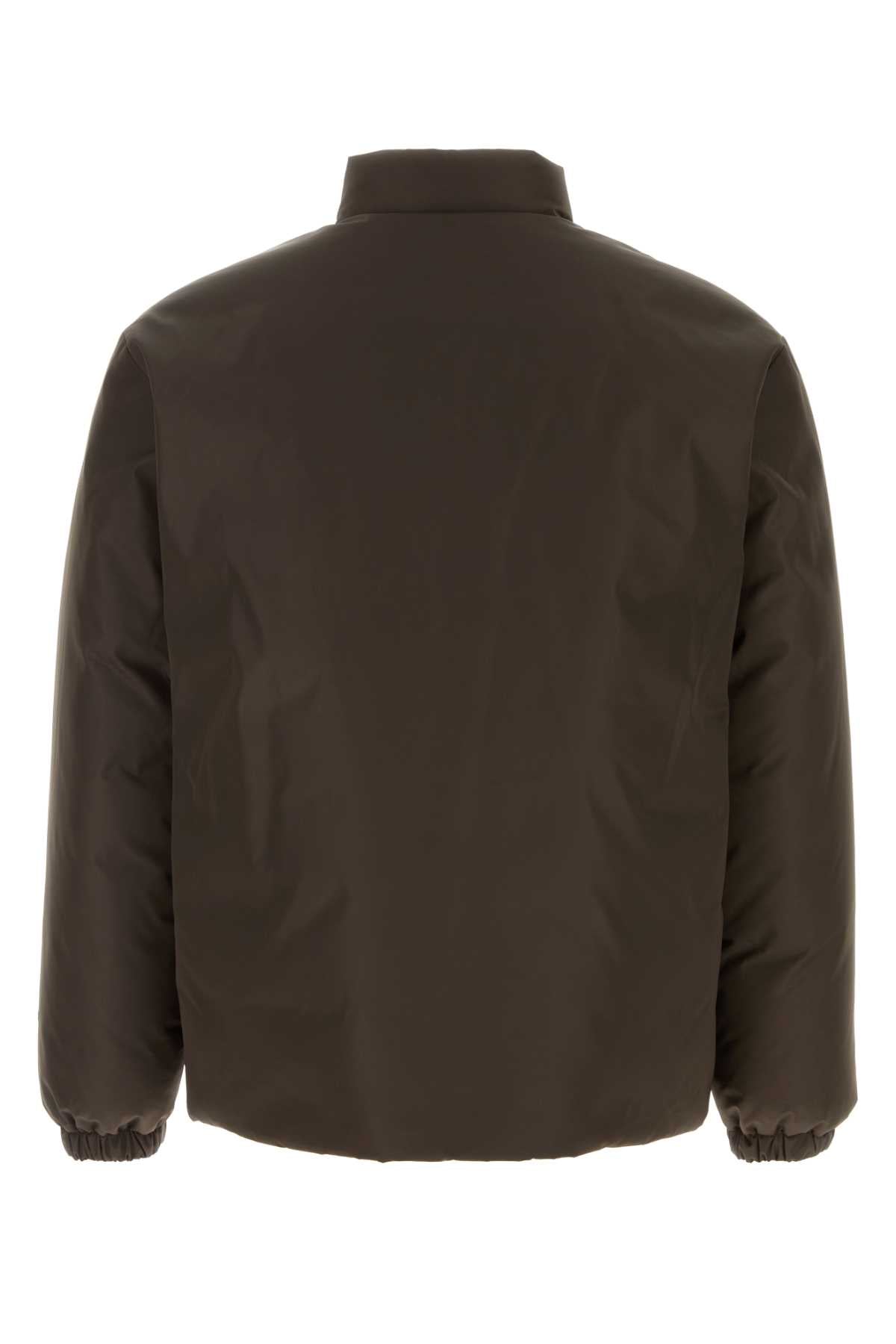 Jil Sander Polyester-Clad Down Down Jacket — Brown