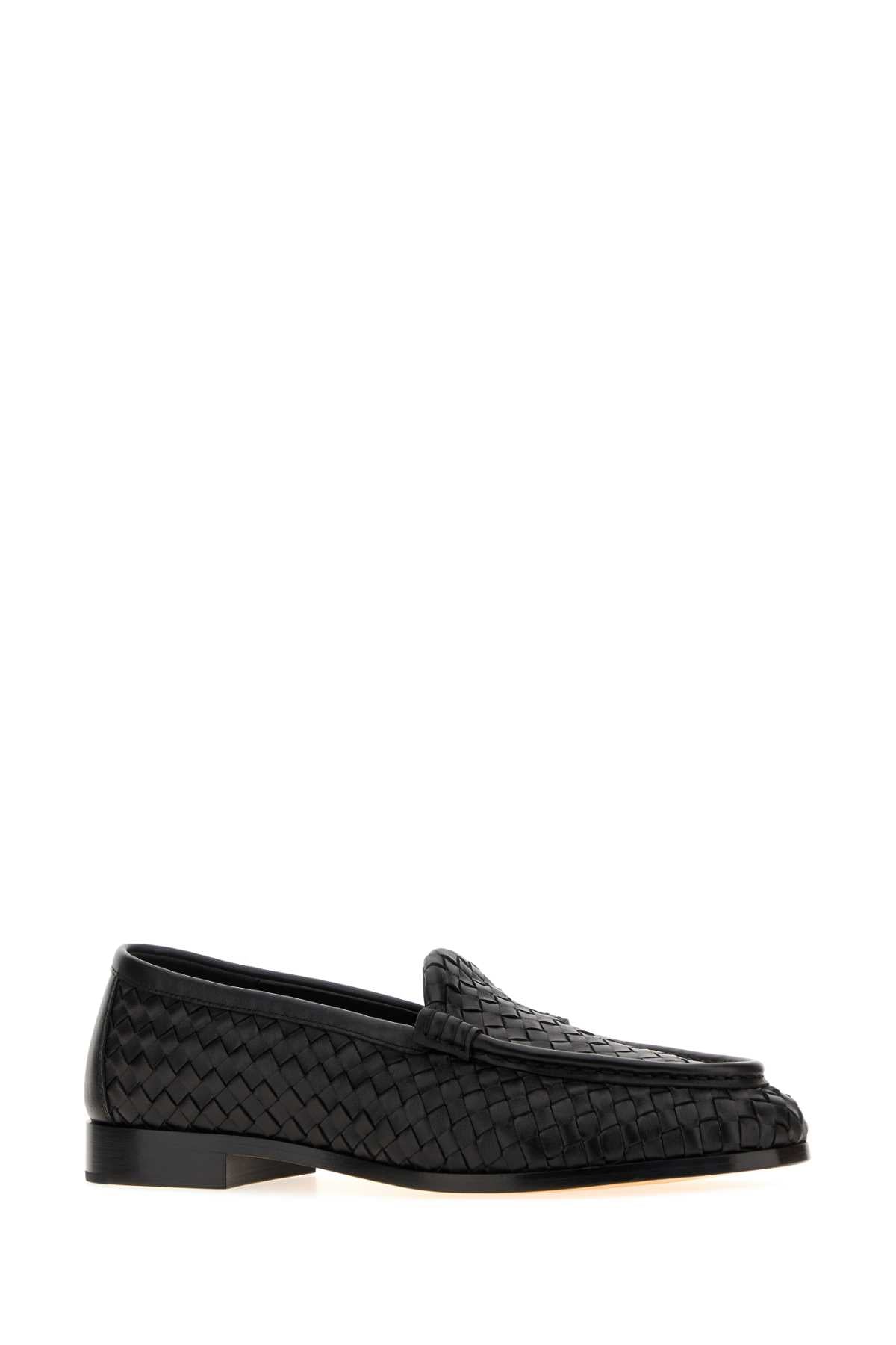 Bottega Veneta Silenzio Loafer — Black