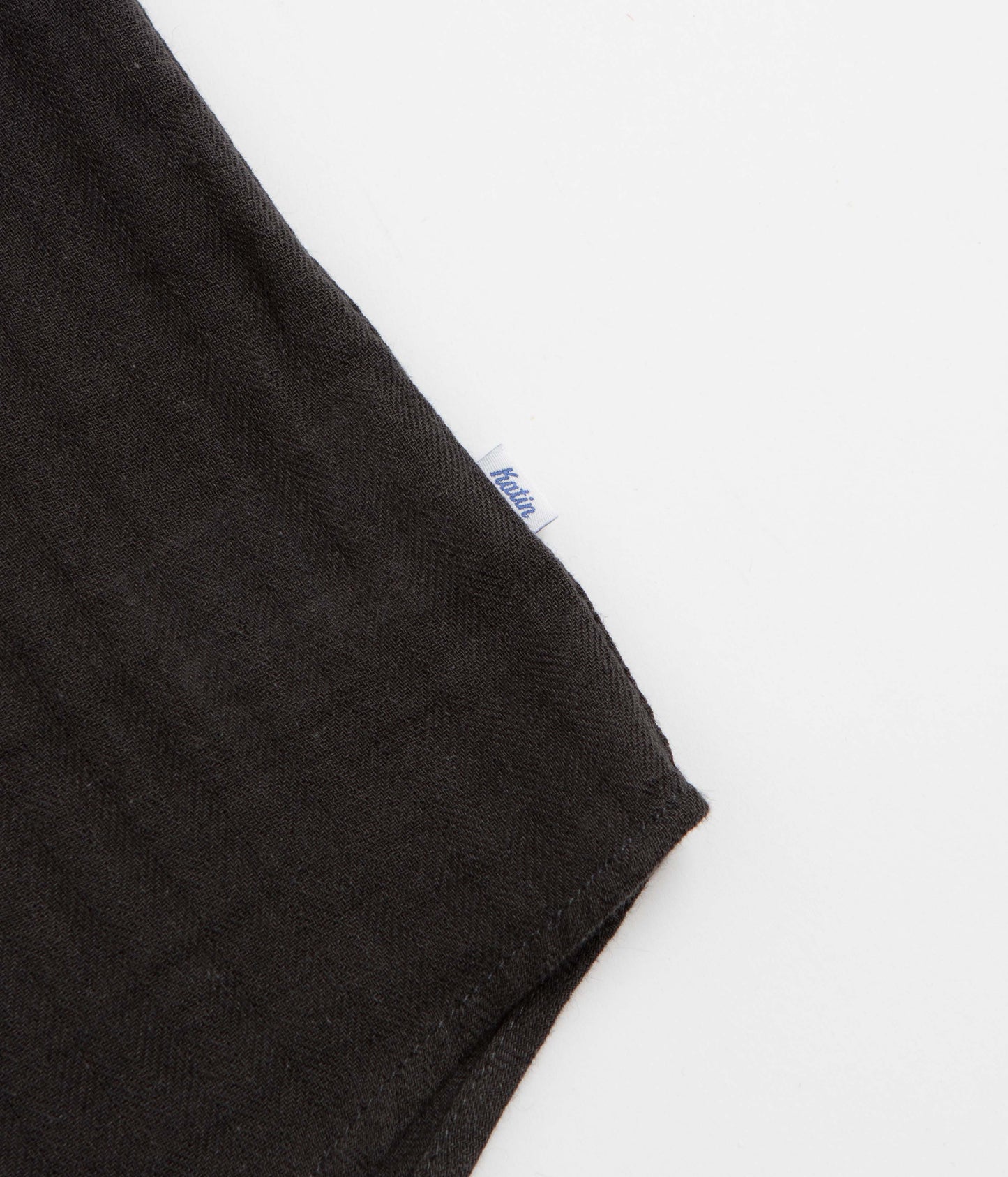 Katin Alan Solid Short Sleeve Shirt - Black Wash