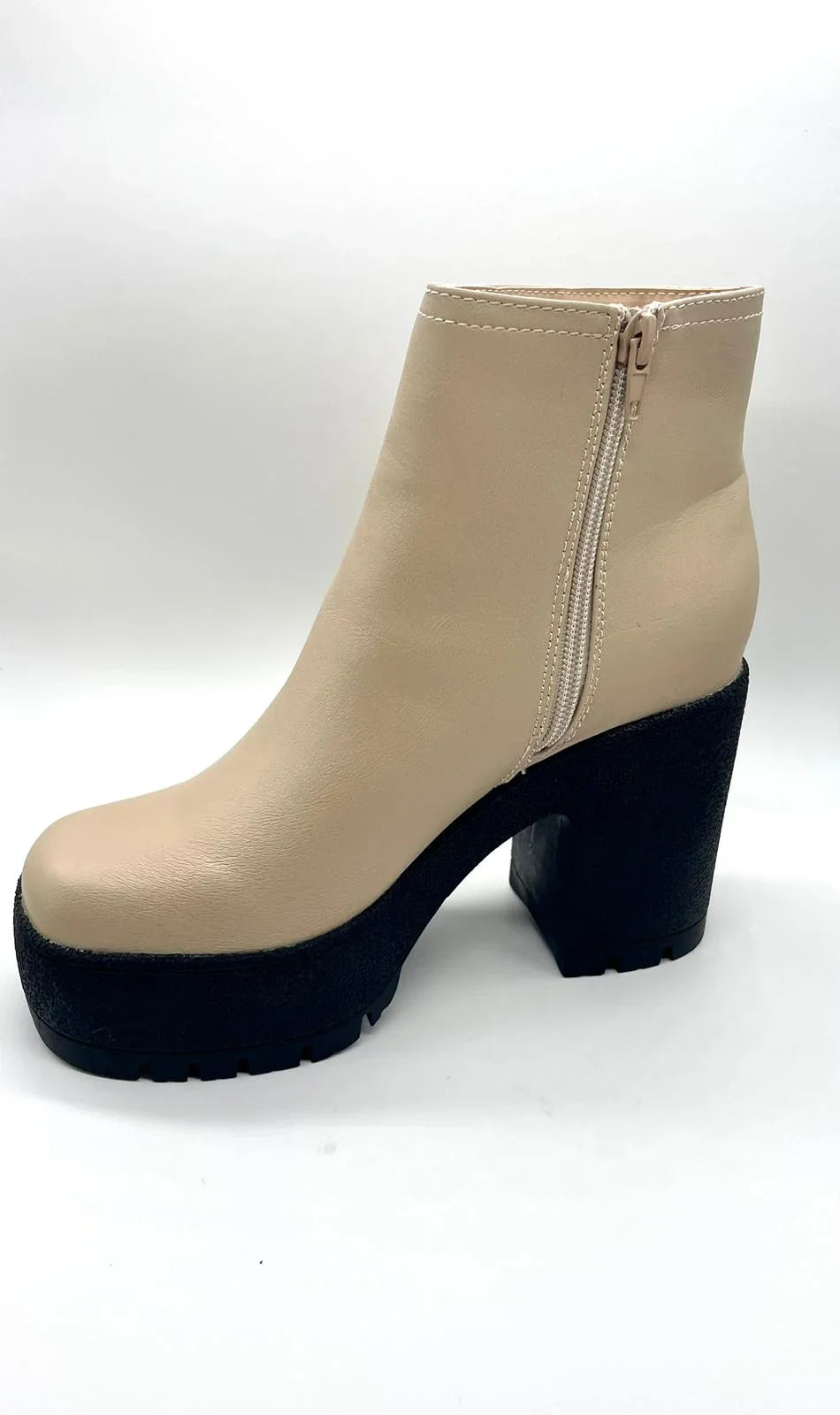Mia SPEEDY platform bootie (Nude)