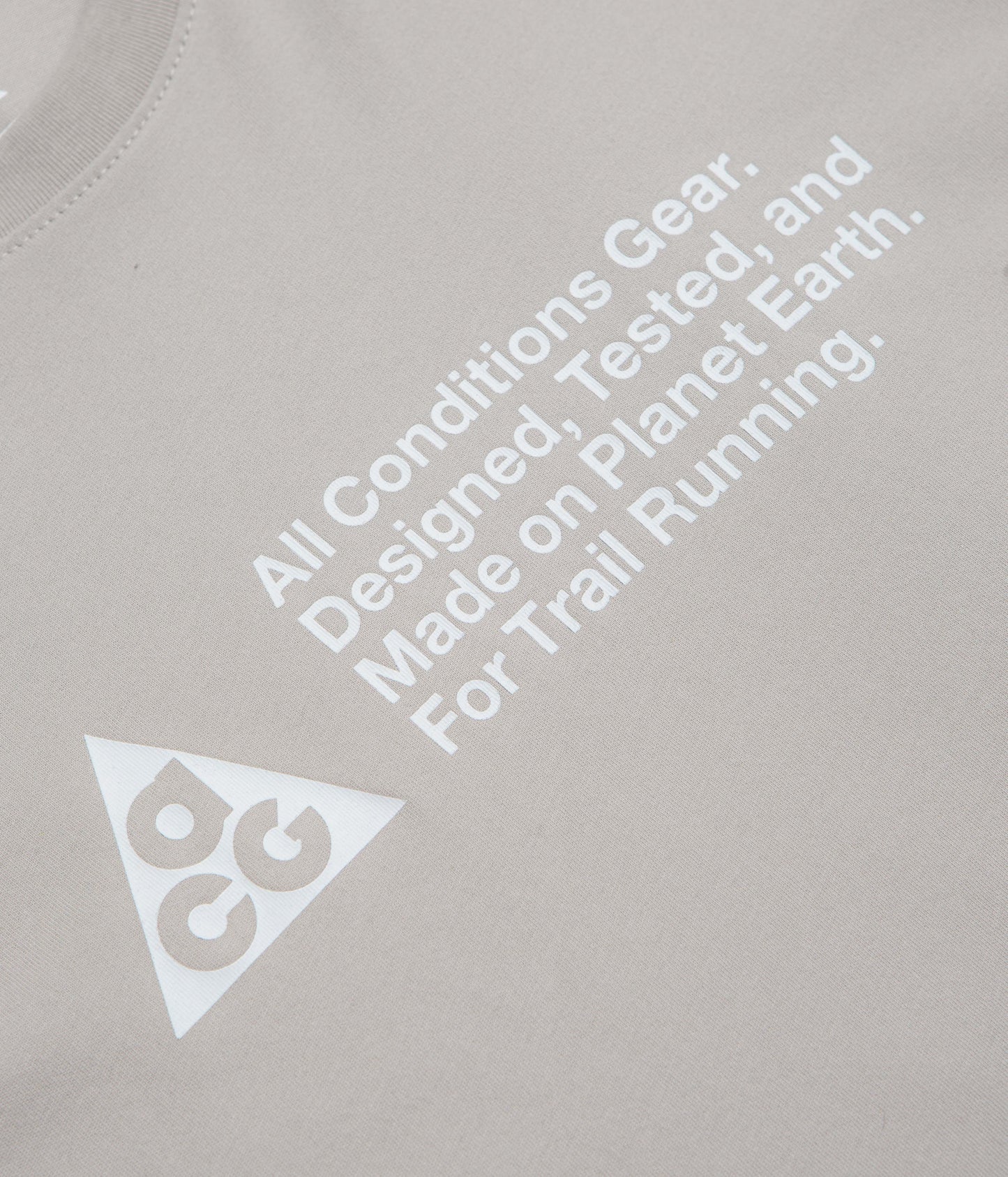 Nike ACG Trail Logo T-Shirt - College Grey