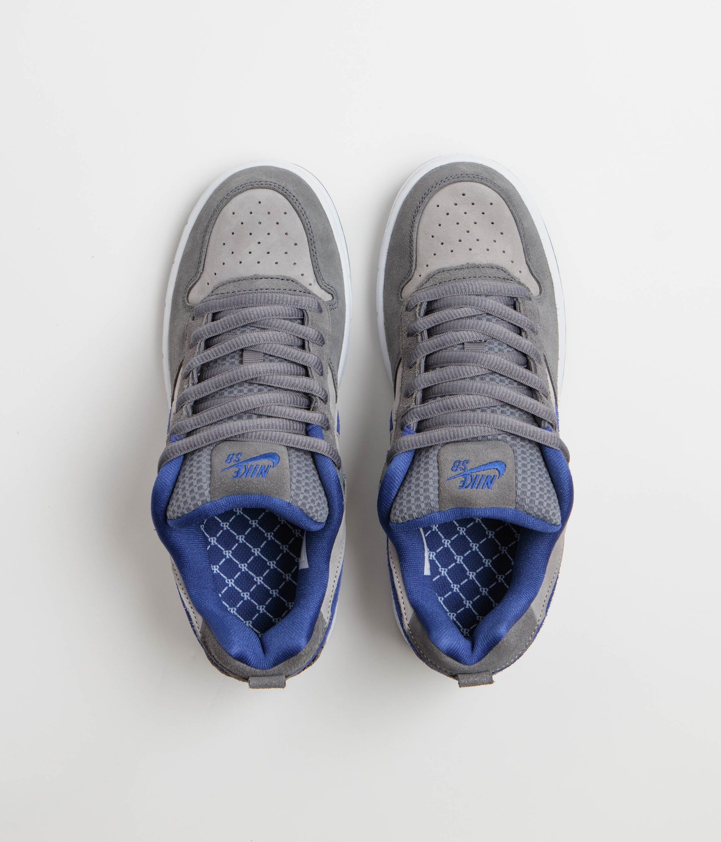 Nike SB P-Rod 1 OG Shoes - Flint Grey / Deep Royal Blue - Flint Grey