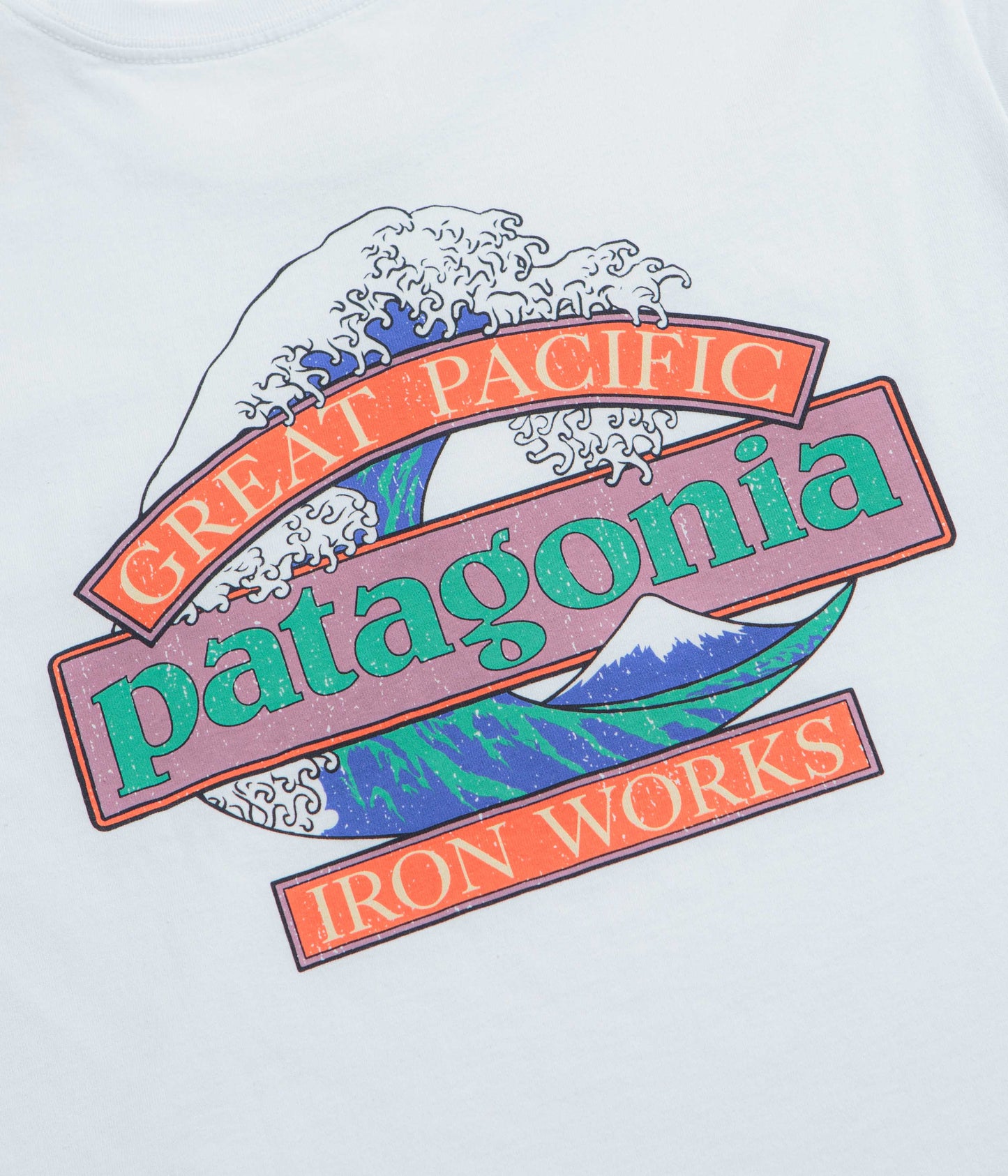 Patagonia Great Waves Responsibili-Tee T-Shirt - White