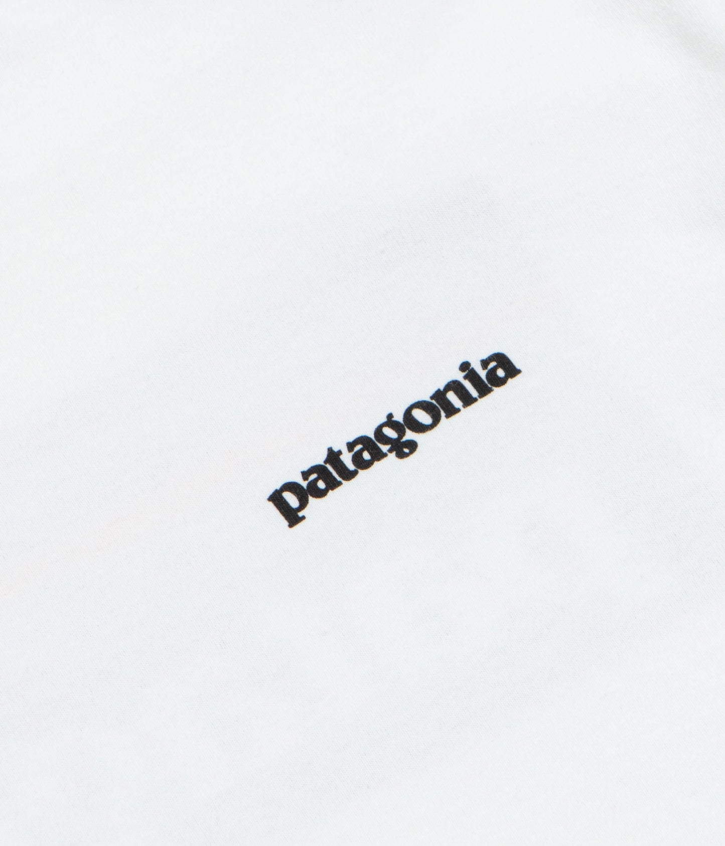 Patagonia P-6 Logo Responsibili-Tee Long Sleeve T-Shirt - Fiber White