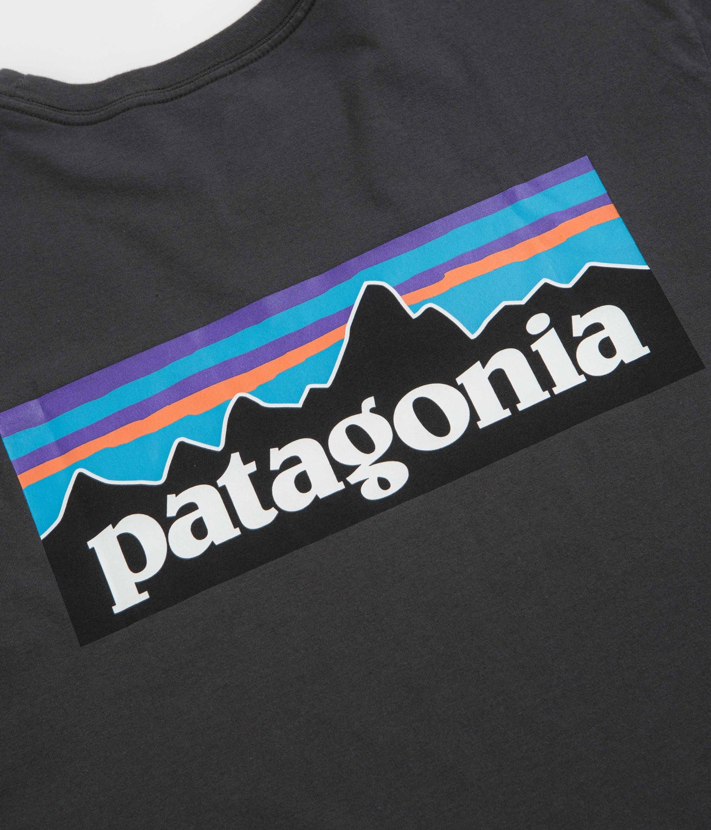 Patagonia P-6 Logo T-Shirt - Ink Black