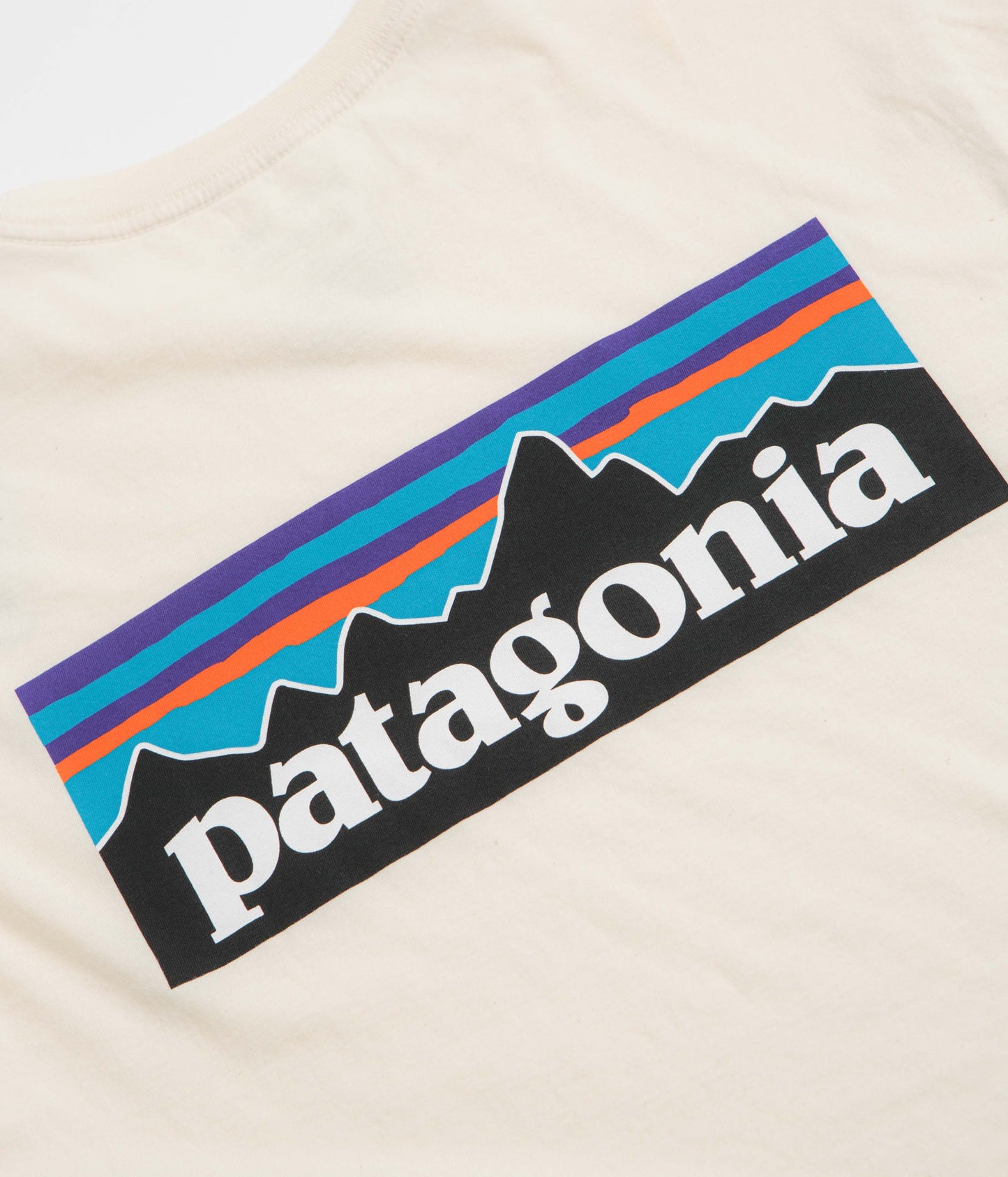 Patagonia P-6 Logo T-Shirt - Undyed Natural