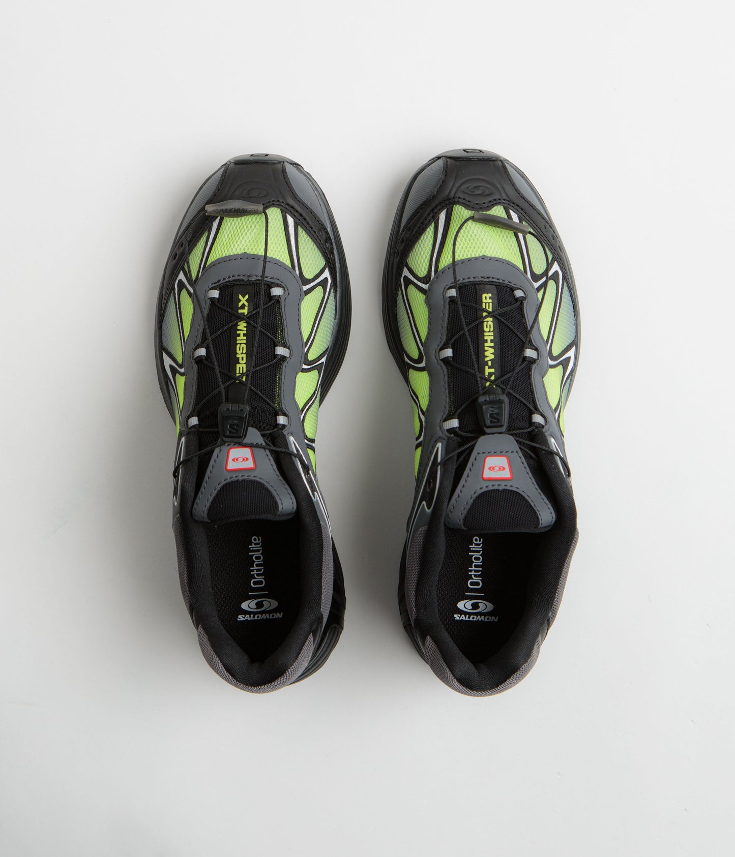 Salomon XT-Whisper Shoes - Black / Asphalt / Acid Lime