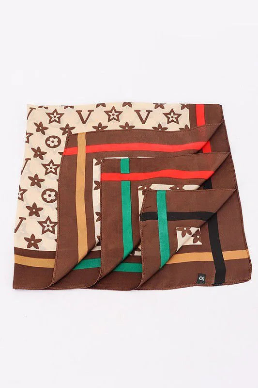 Signature Print Luxe Bandana