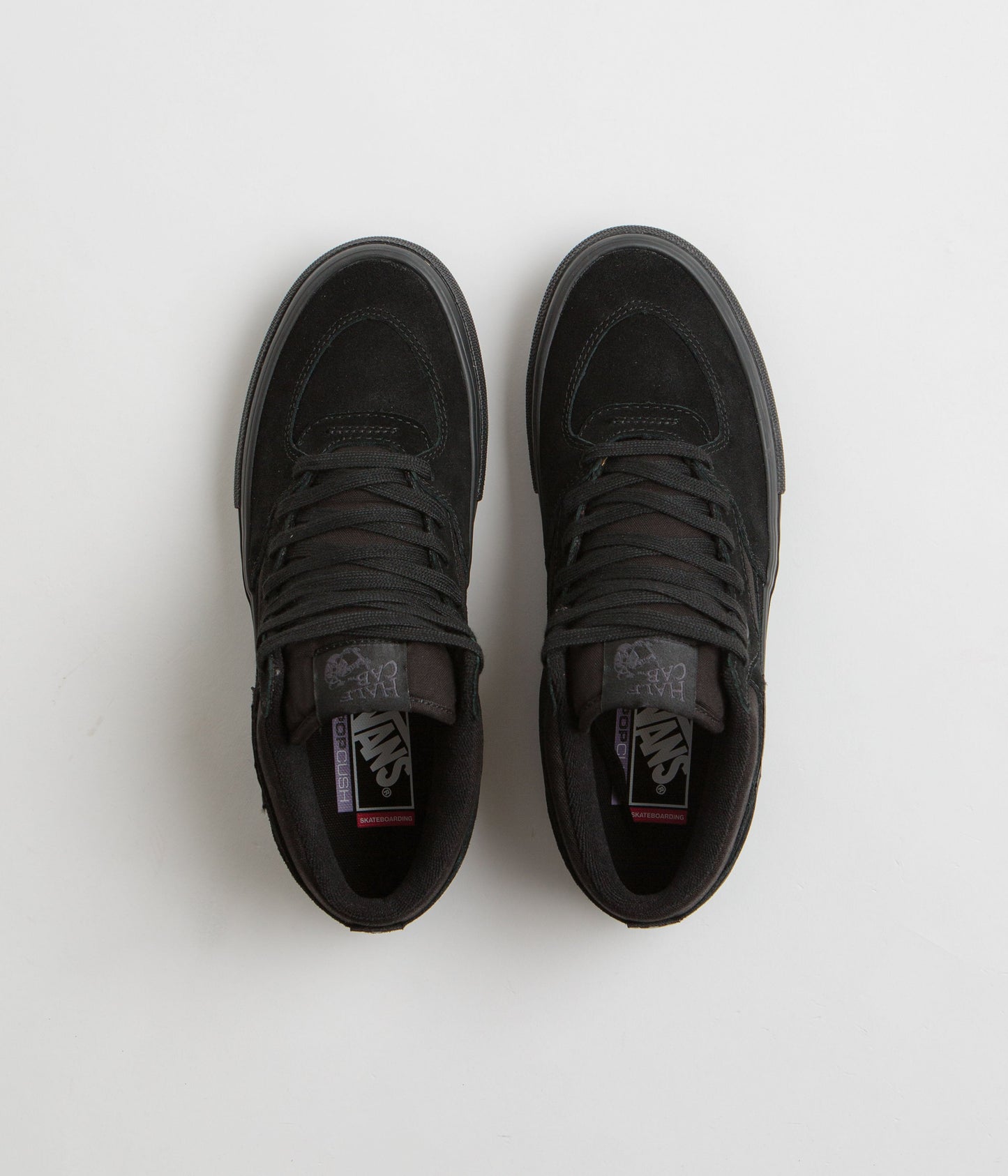 Vans Skate Half Cab Shoes - Black / Black