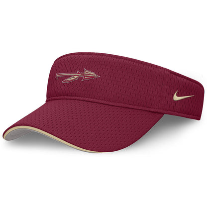 Nike Spear/Interlocking FS Logo Adjustable Softball Ace Visor - Garnet