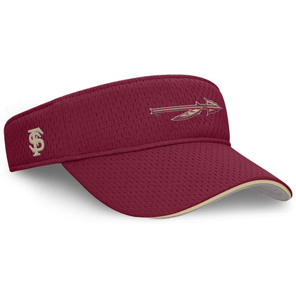 Nike Spear/Interlocking FS Logo Adjustable Softball Ace Visor - Garnet