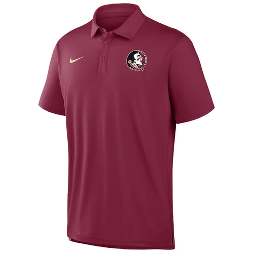 Nike Men's Seminole Logo Dri-fit Tour Polo - Garnet