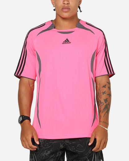 Adidas Teamgeist T-Shirt Black/Lucid Pink