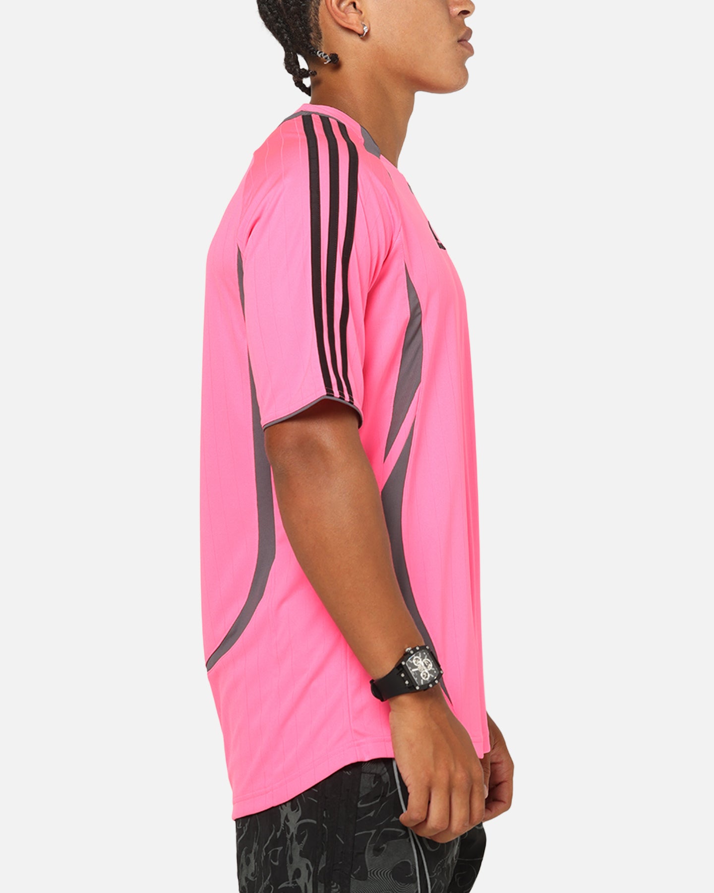 Adidas Teamgeist T-Shirt Black/Lucid Pink