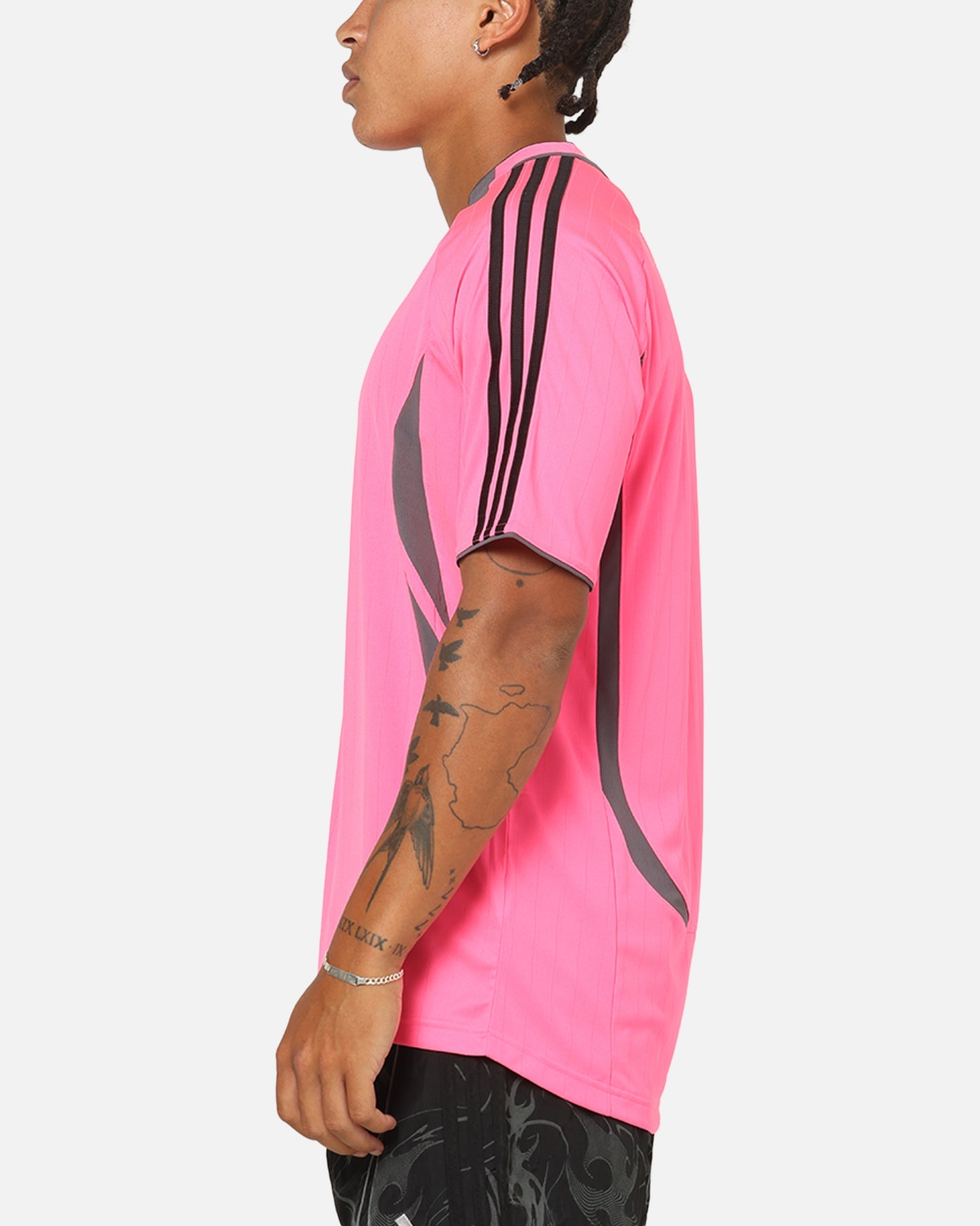 Adidas Teamgeist T-Shirt Black/Lucid Pink