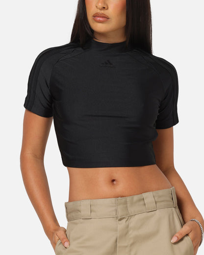 Adidas Women's Teamgeist Adicolor Baby T-Shirt Black