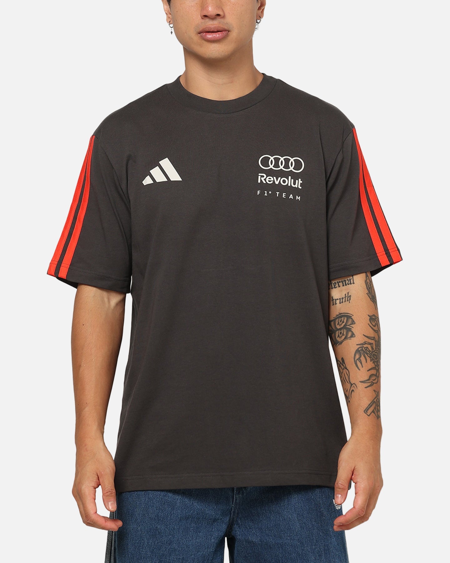 Adidas Audi Revolut F1 Team DNA T-Shirt Black