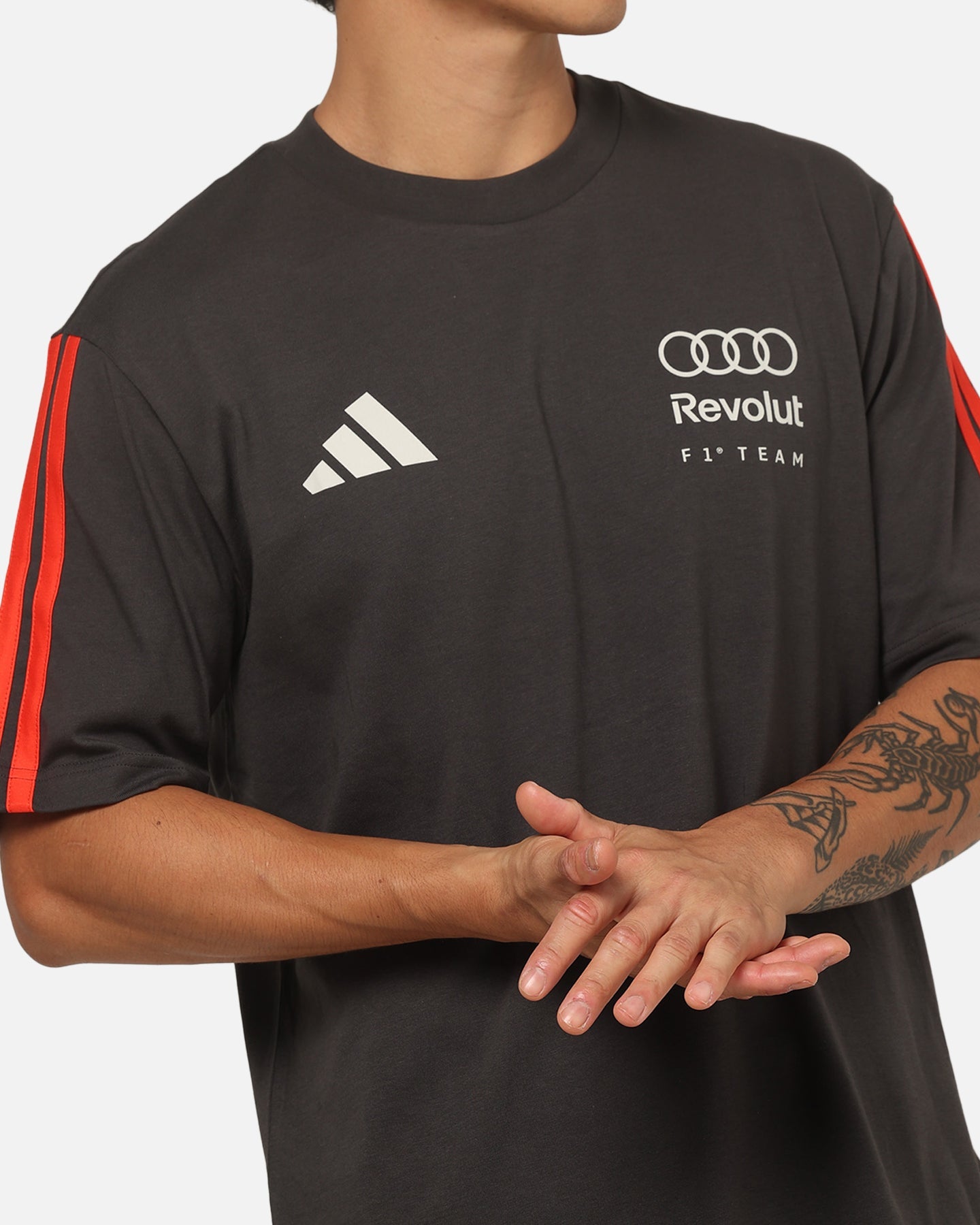 Adidas Audi Revolut F1 Team DNA T-Shirt Black