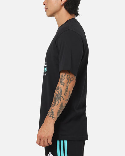 Adidas Mercedes-AMG Petronas Formula 1 Team DNA Graphic T-Shirt Black