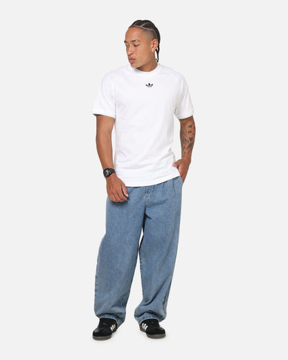 Adidas Chest Stripes Engineered T-Shirt White