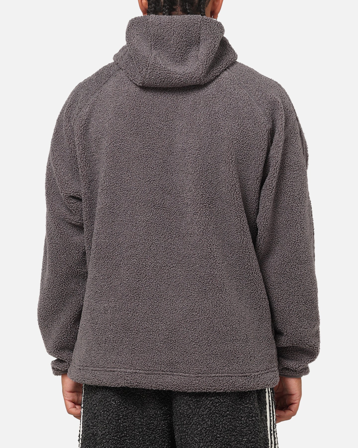 Adidas Fleece Teamgeist 1/4 Zip Hoodie Black