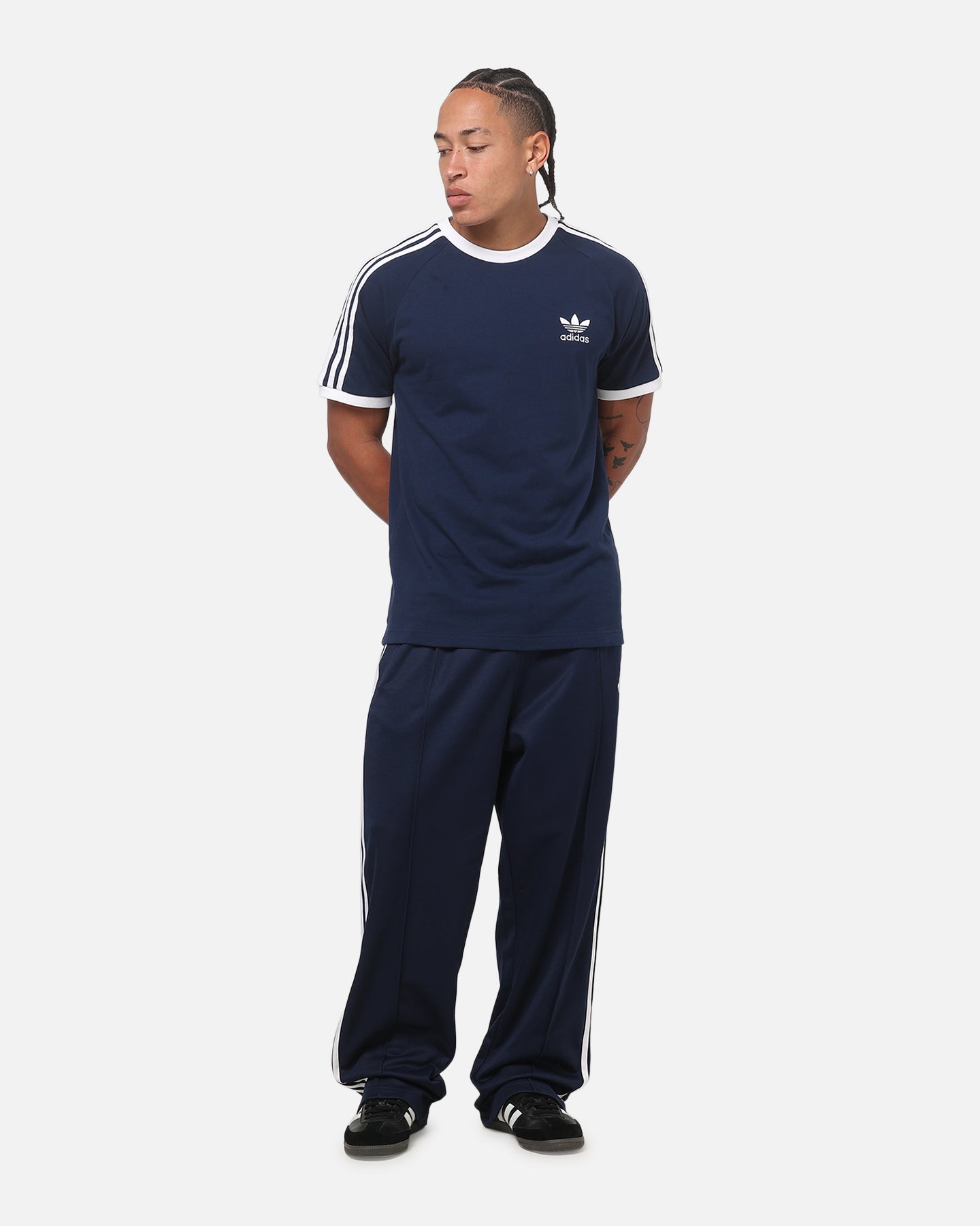 Adidas Classic 3-Stripes T-Shirt Night Indigo