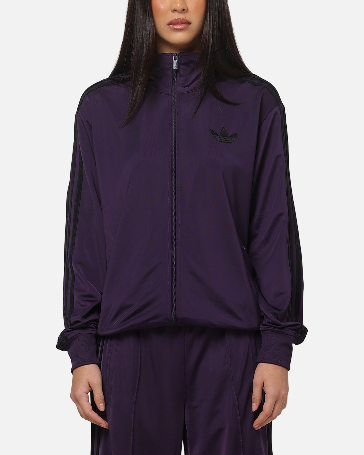 Adidas Women's Firebird Track Jacket Purple