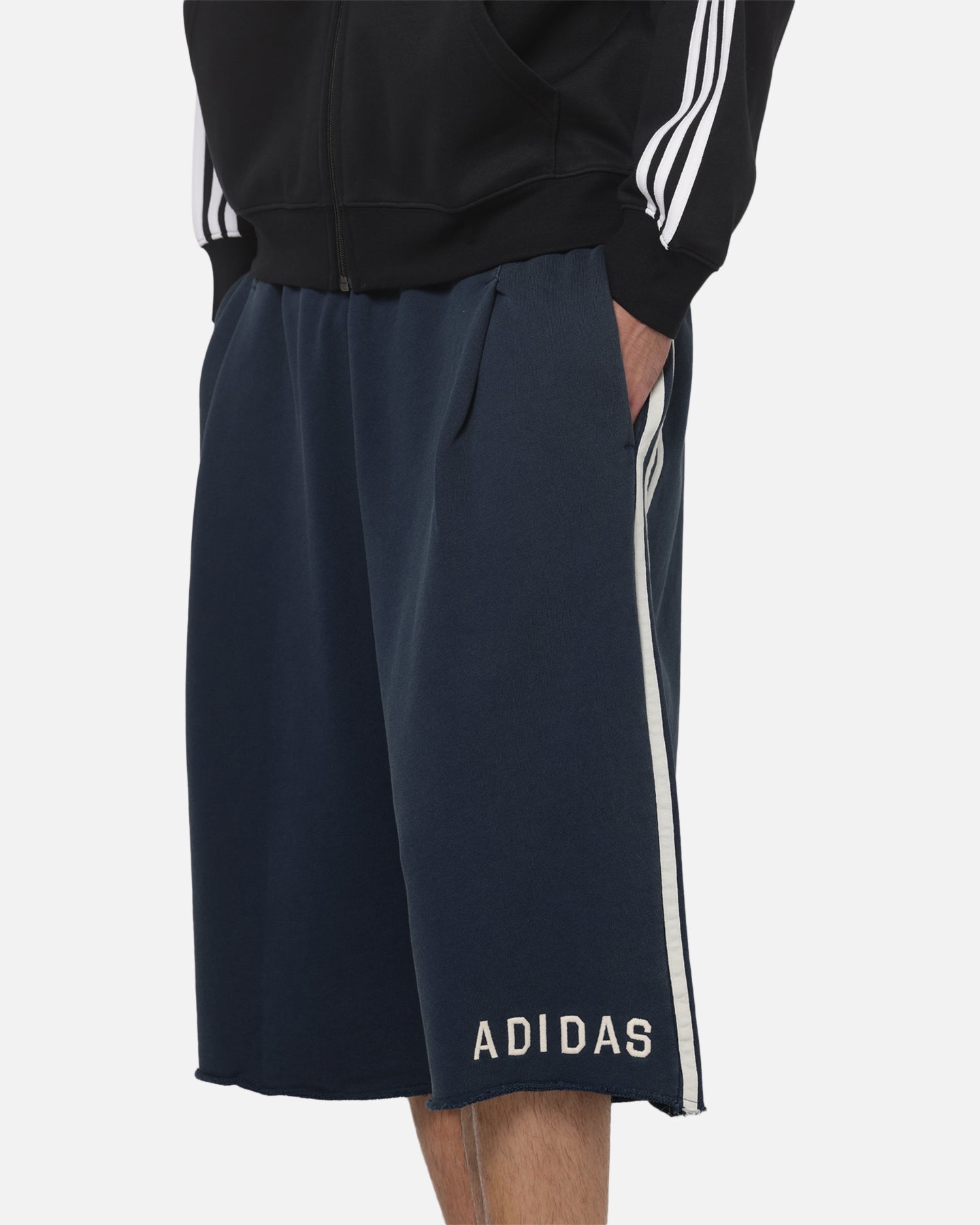 Adidas Originals Long Sweat Shorts Night Indigo
